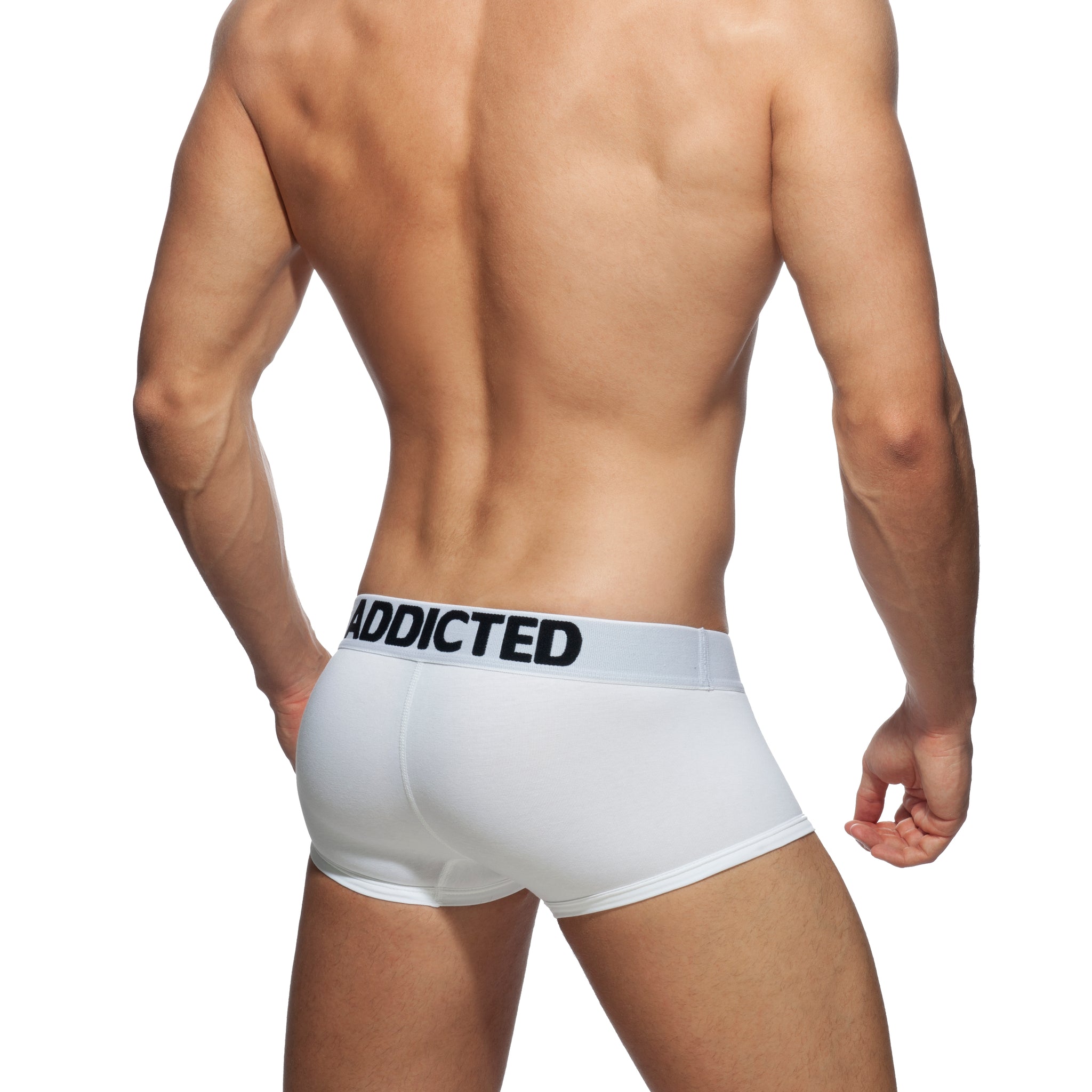 Addicted My Basic Boxer White AD468