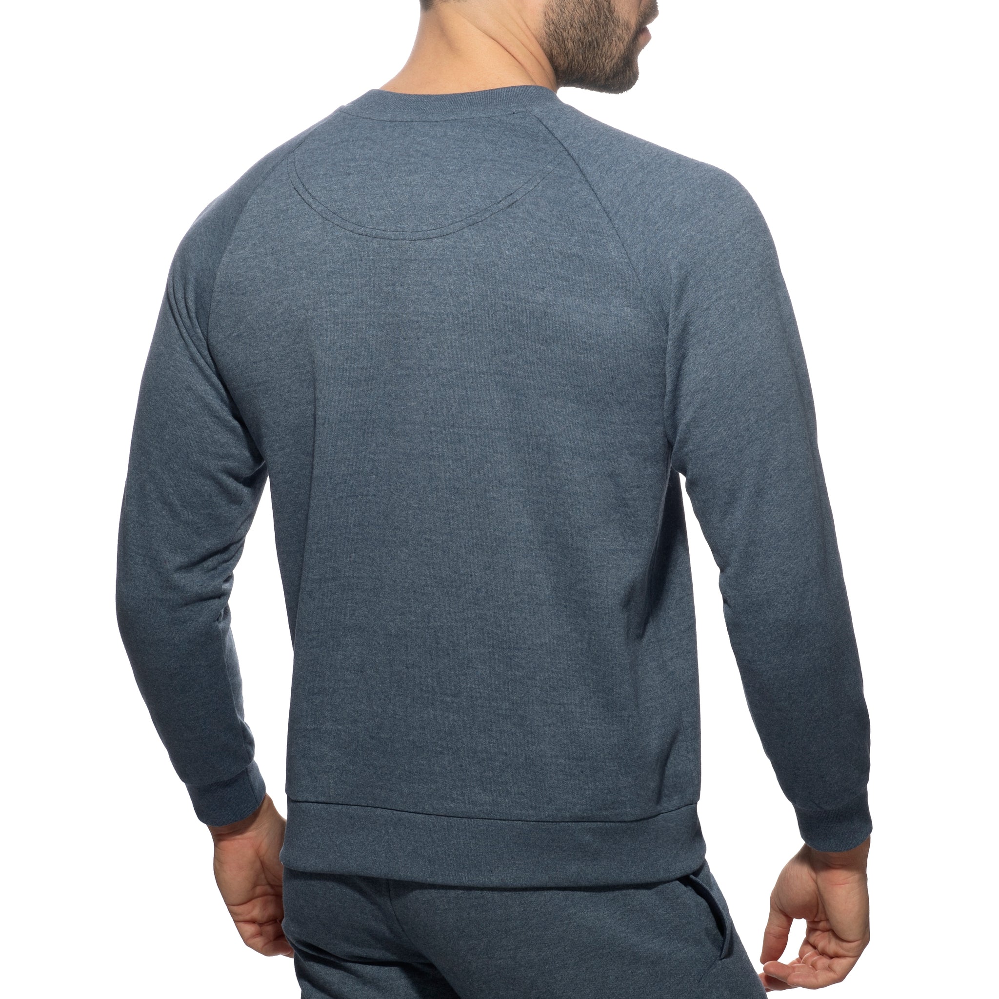 Addicted Recycled Cotton Sweatshirt Navy AD1225