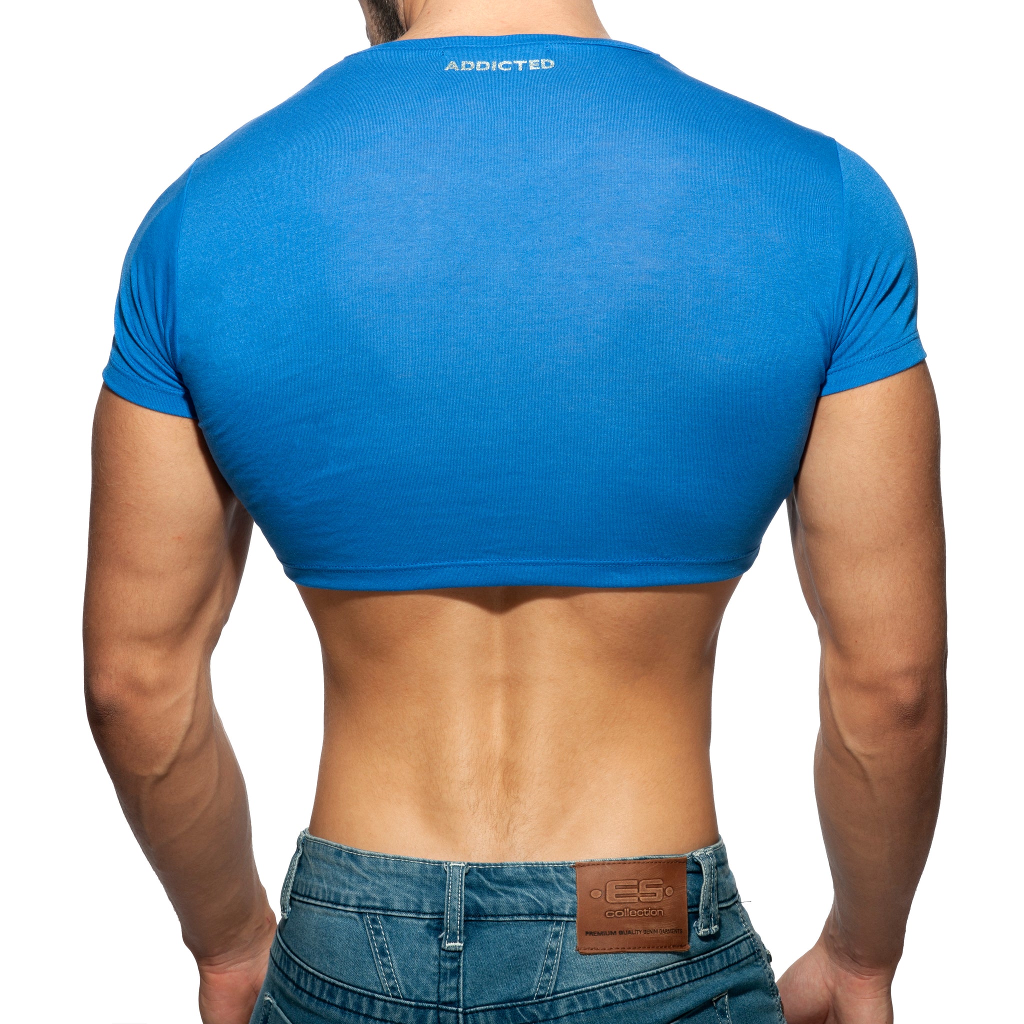 Addicted AD Crop Top Royal Blue AD819