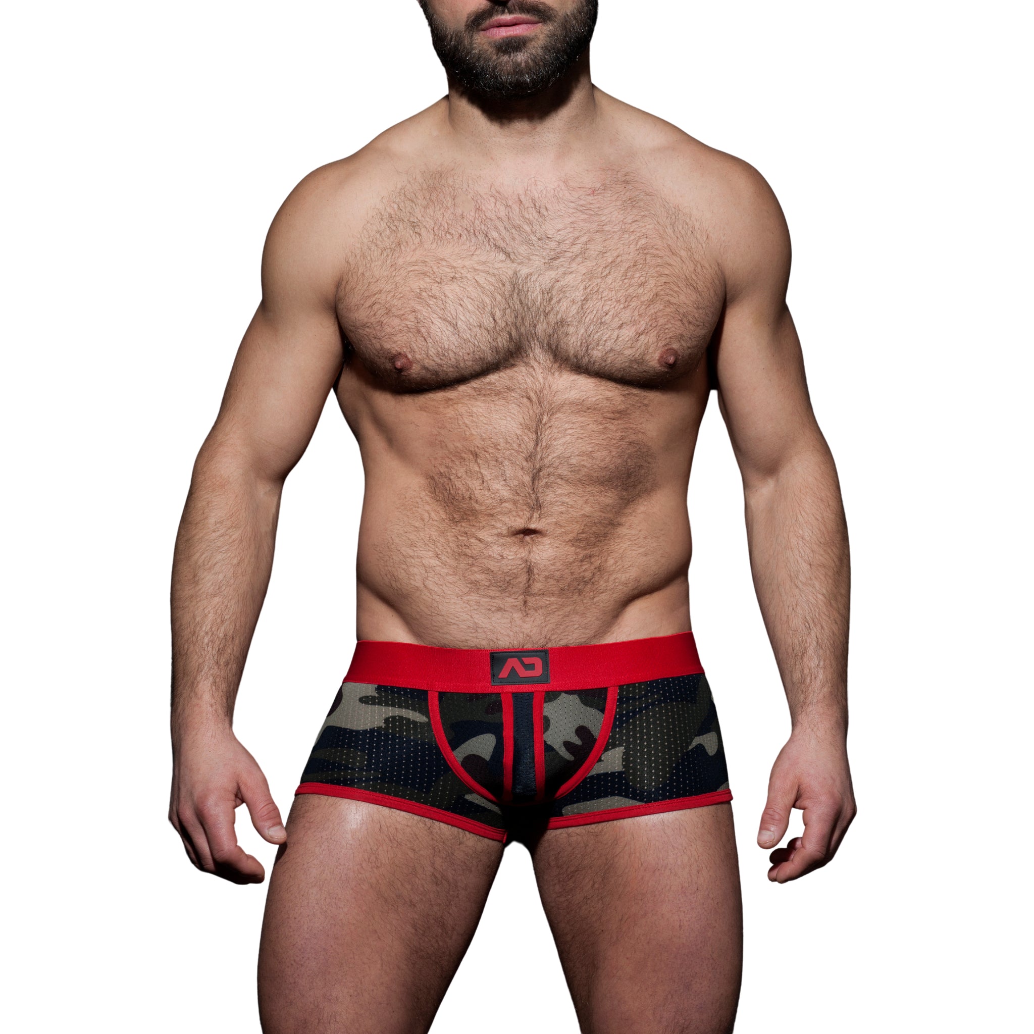 AD Fetish Camo Stripe Fetish Boxer Red ADF63