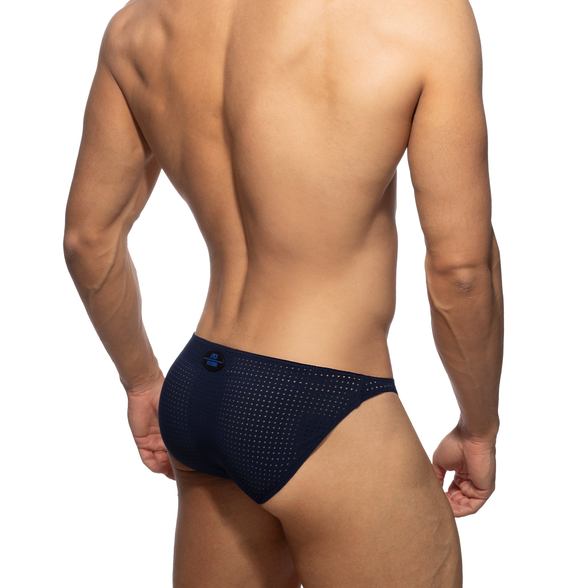 AD Fetish Excite Mesh Bikini Navy ADF202