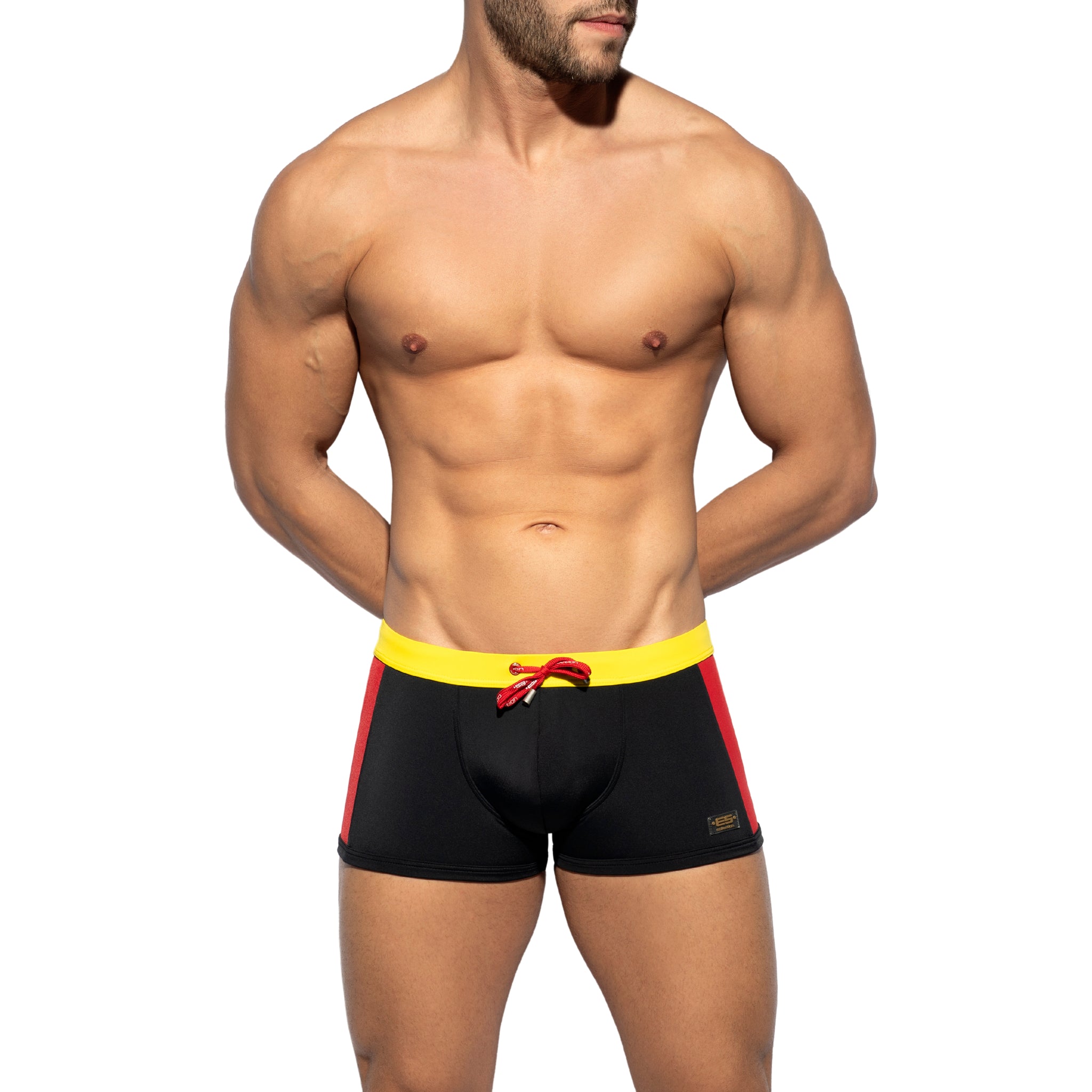 ES Collection Flags Swim Trunk Black 2209