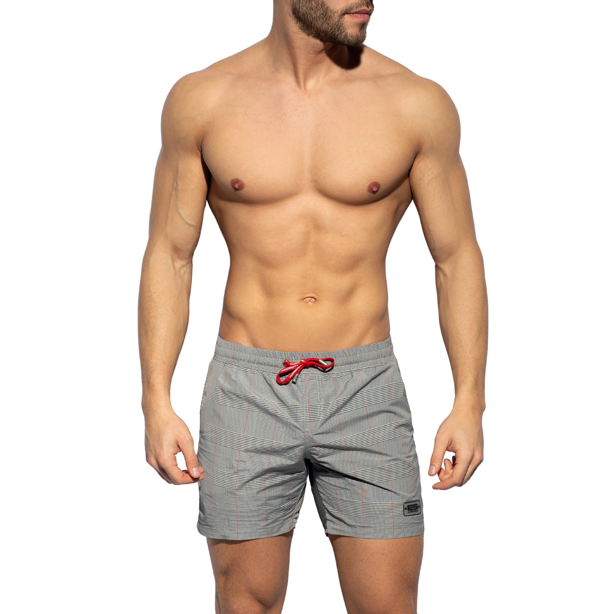 ES Collection Scottish Boardshorts Red 2222