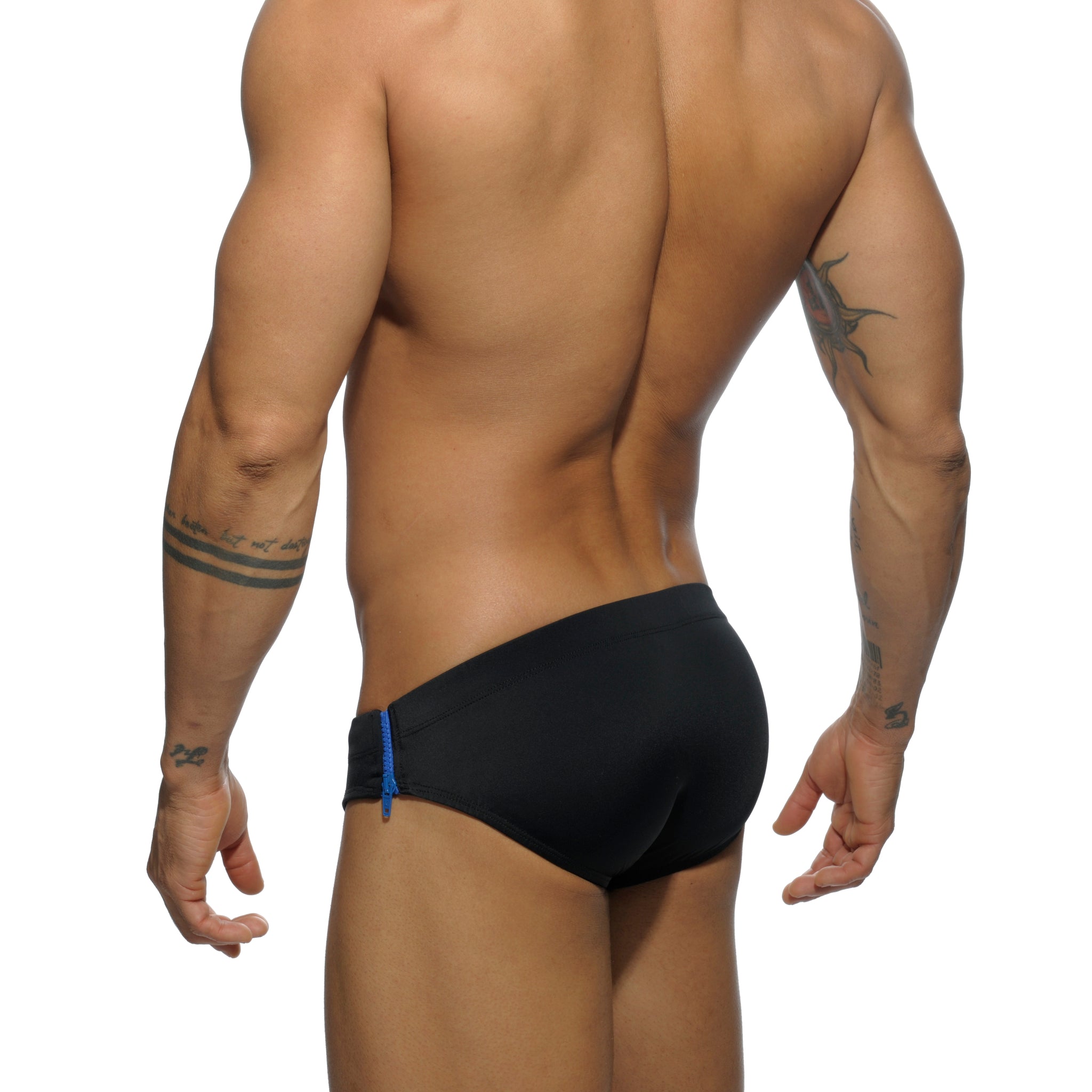 AD Fetish Sides Zipper Swim Brief Royal Blue ADS120