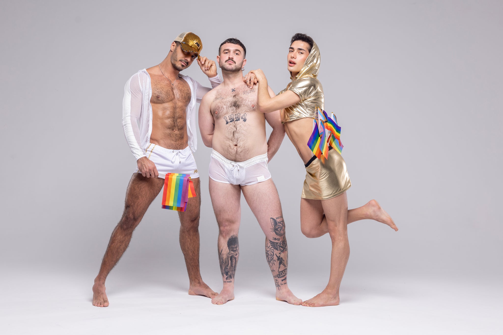 Addicted Gold & Silver Crop Top Gold AD1170