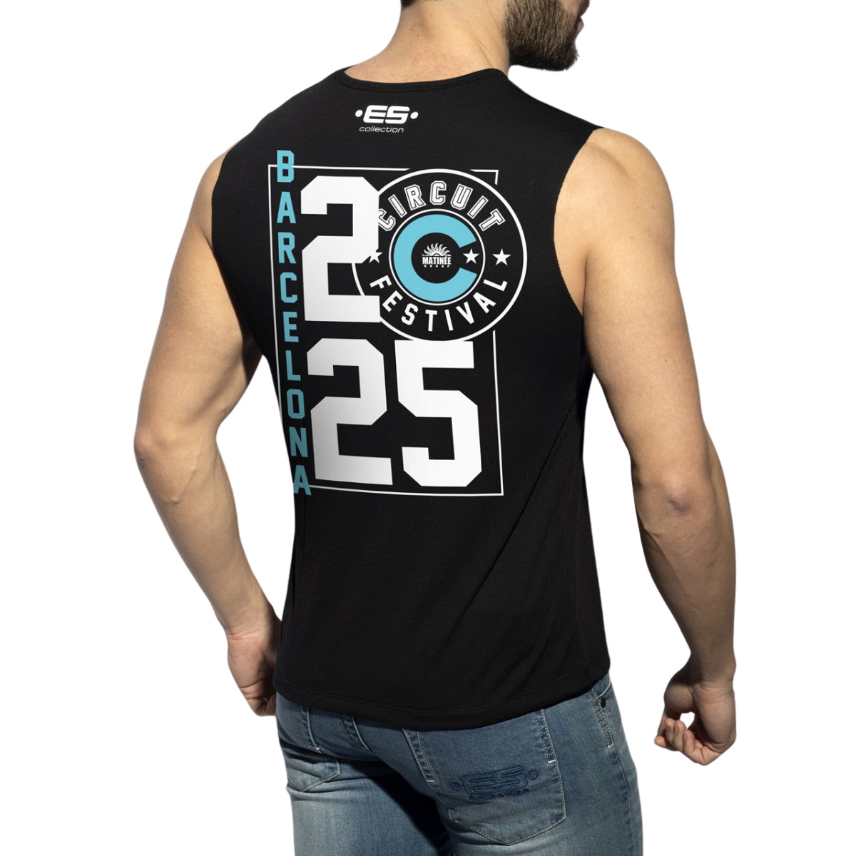 ES Collection Circuit Festival 2025 Tank Top Black TS344