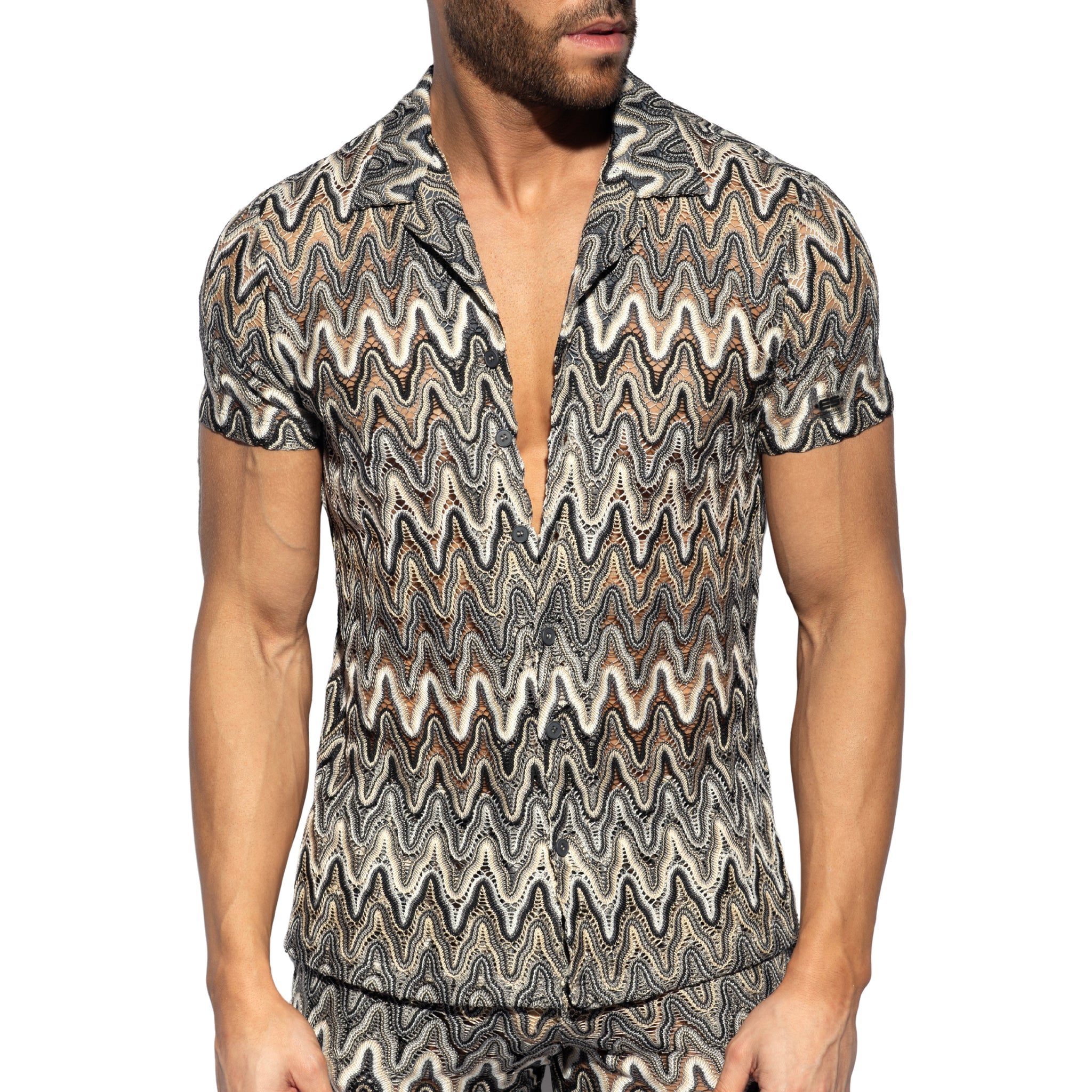 ES Collection Adana Shirt Brown SHT028