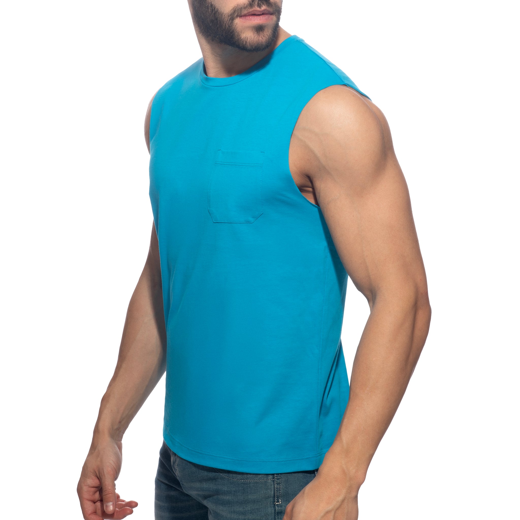 Addicted Basic Tank Top Turquoise AD531