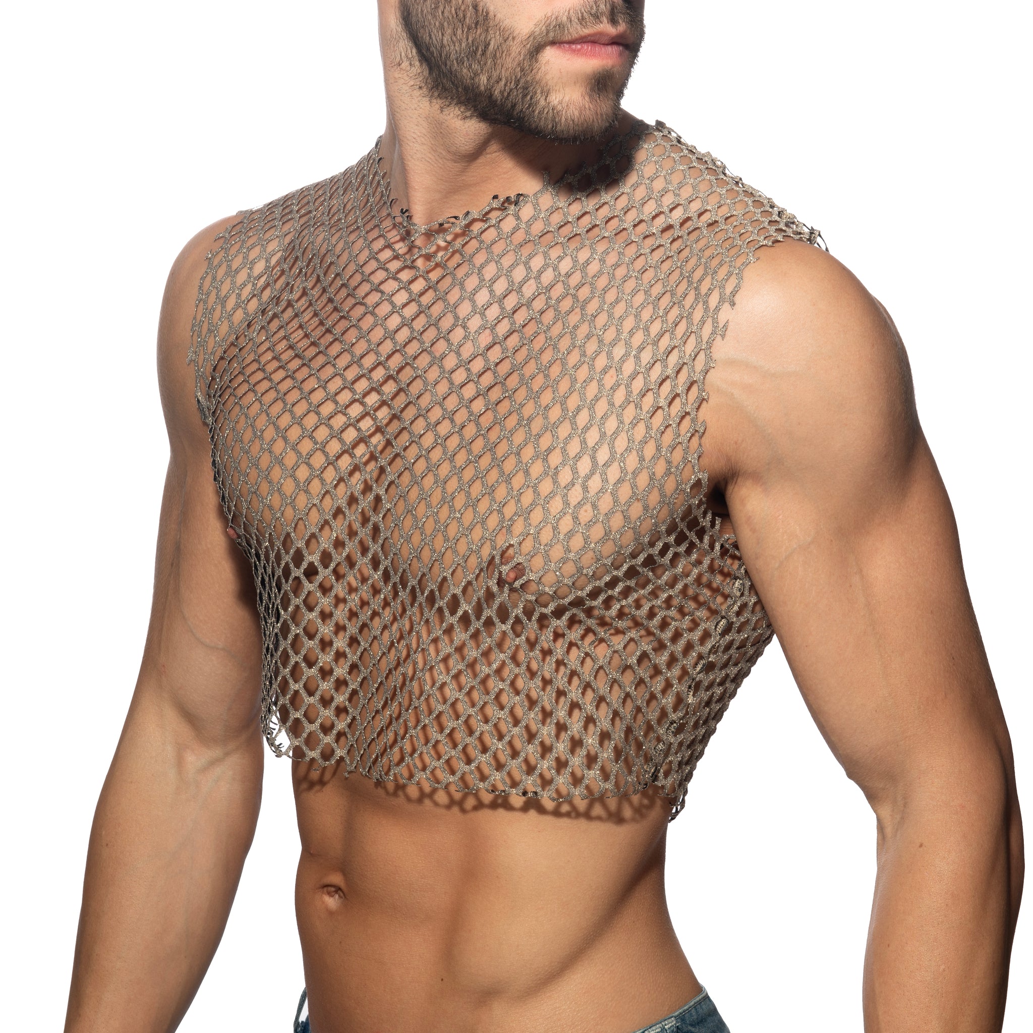 Addicted Flamboyant Crop Top Black ADP12