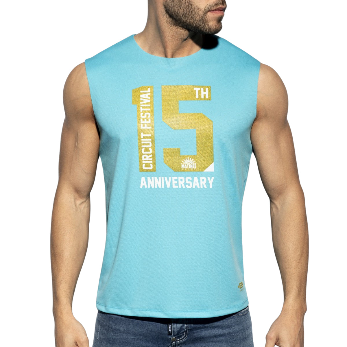 ES Collection Circuit Festival 2024 Tank Top Turquoise PU552