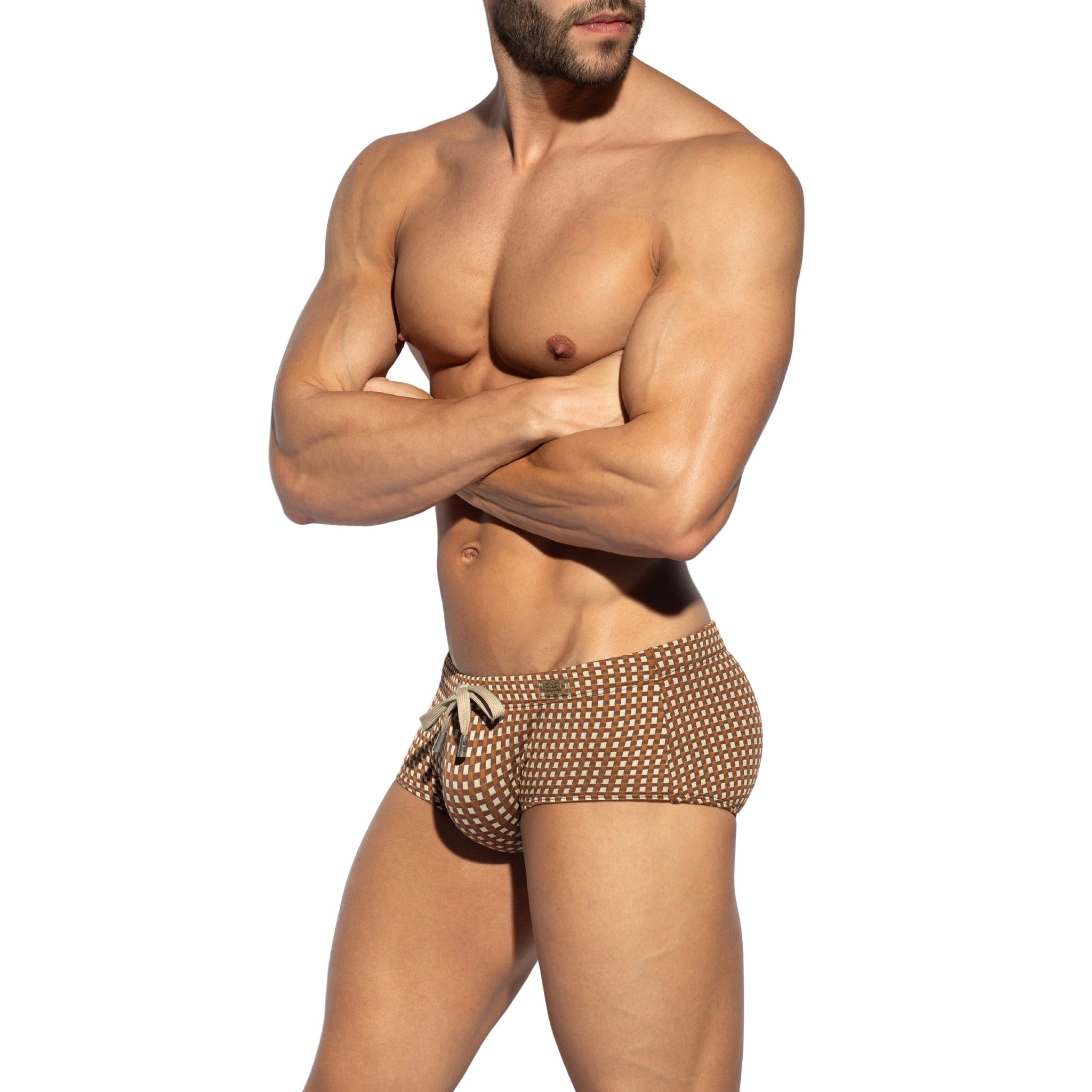 ES Collection Orak Swim Trunk Brown 2502