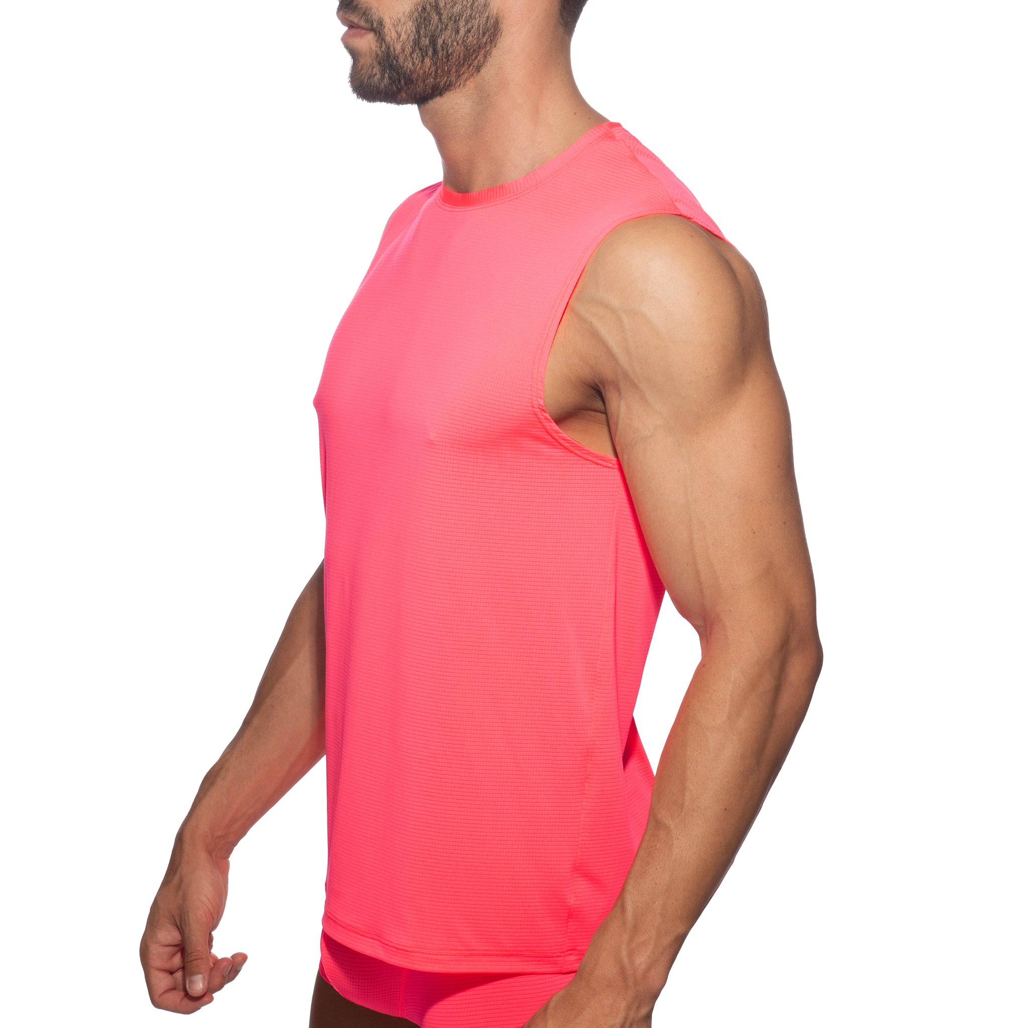 Addicted Veloz Dry Tank Top Neon Pink AD1328