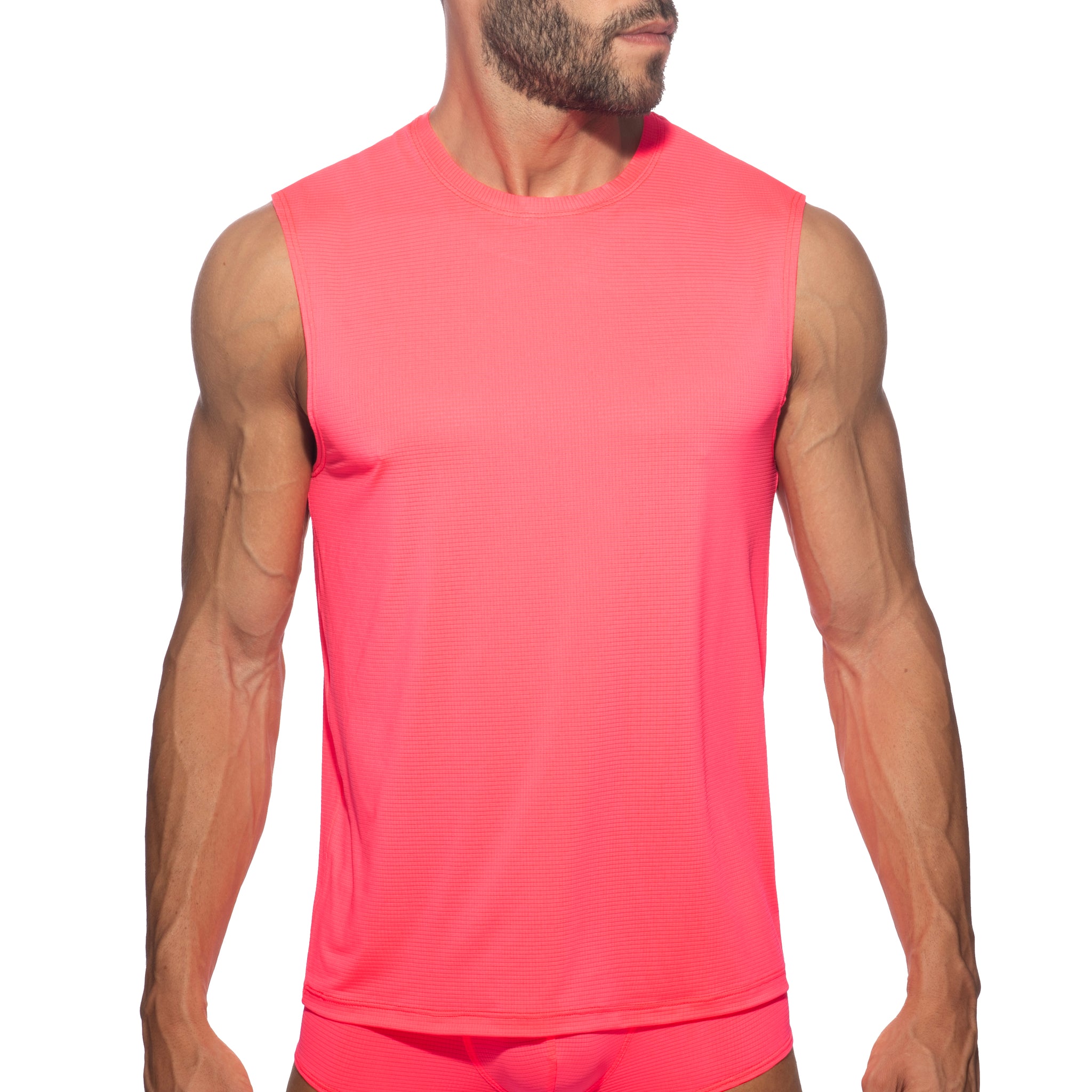 Addicted Veloz Dry Tank Top Neon Pink AD1328
