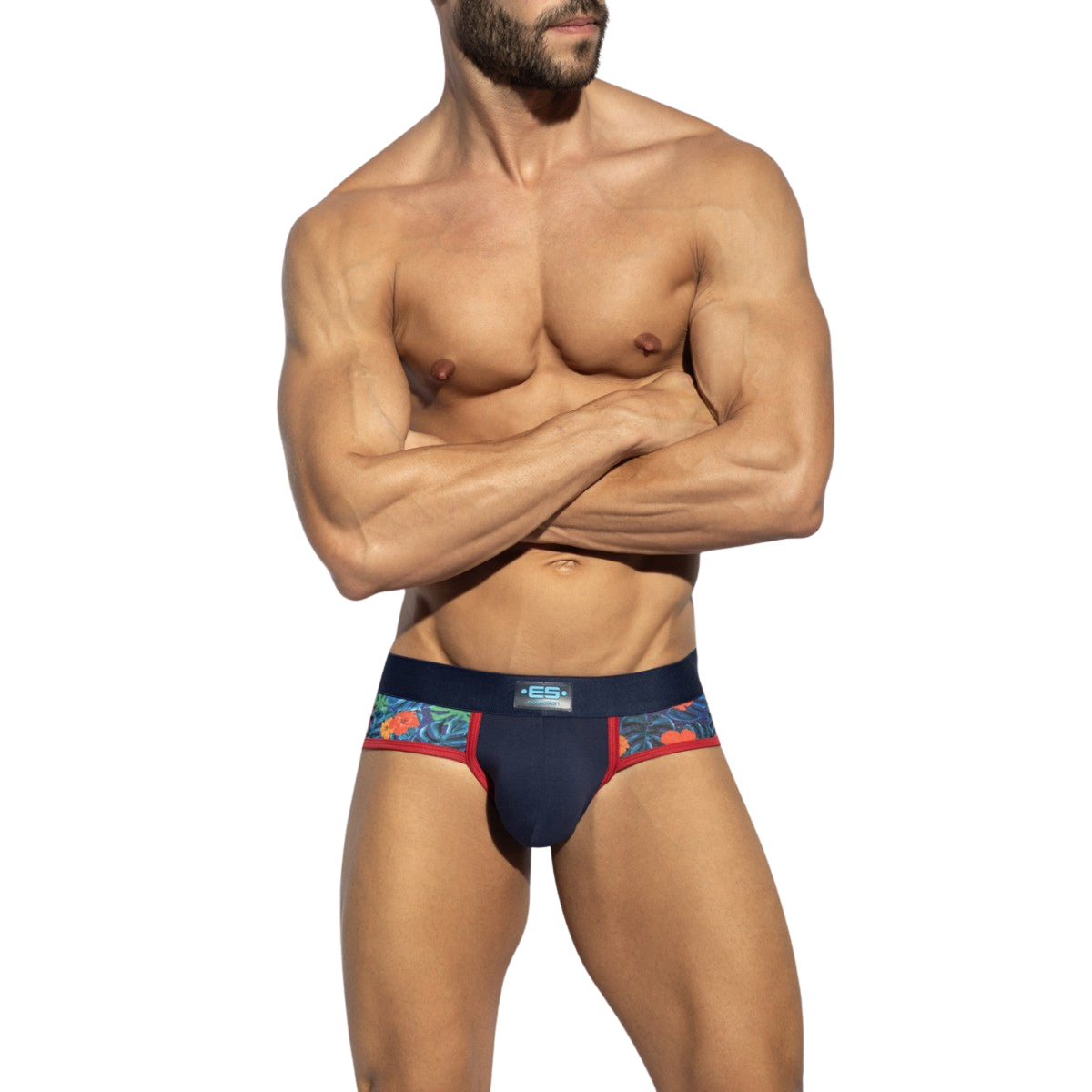 ES Collection Flowers & Flowers Brief Navy UN2136