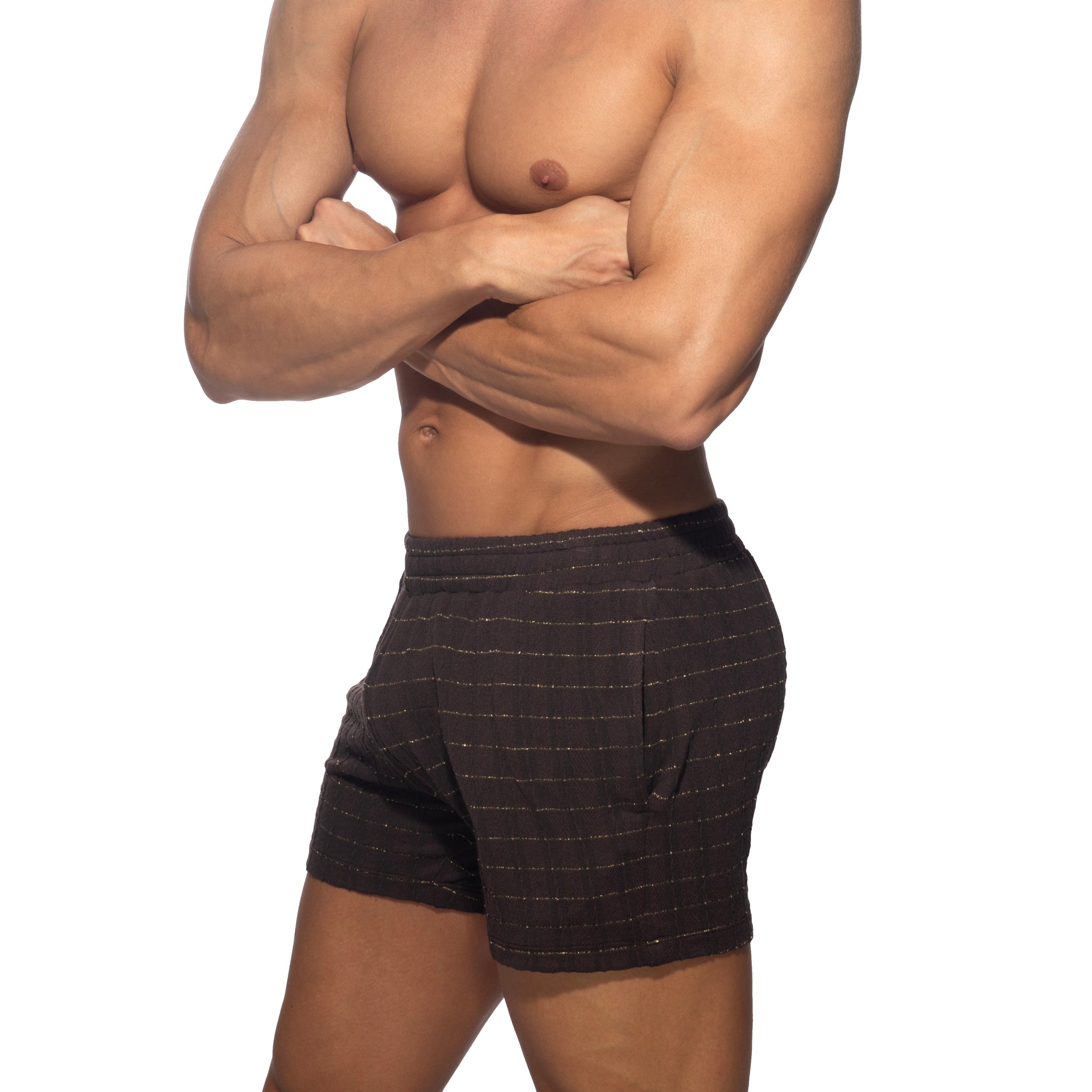 Addicted Opal Shorts Brown AD1386