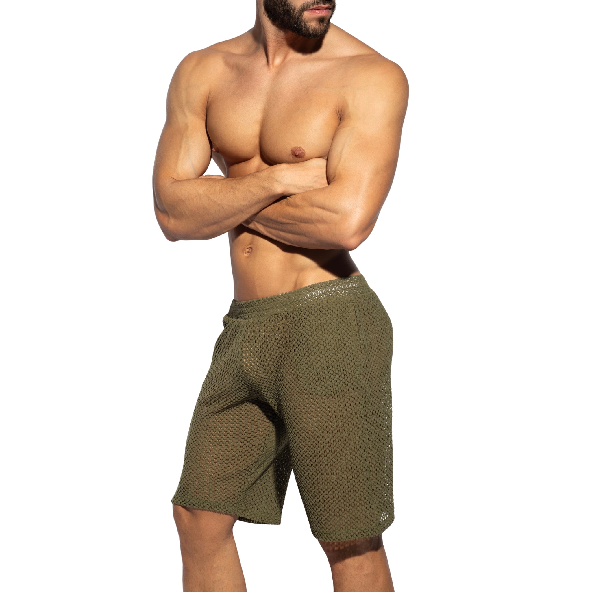 ES Collection Brisa Bermuda Shorts Khaki SP354