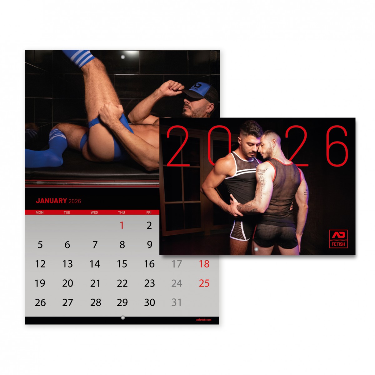 AD Fetish 2026 Calendar White AC239