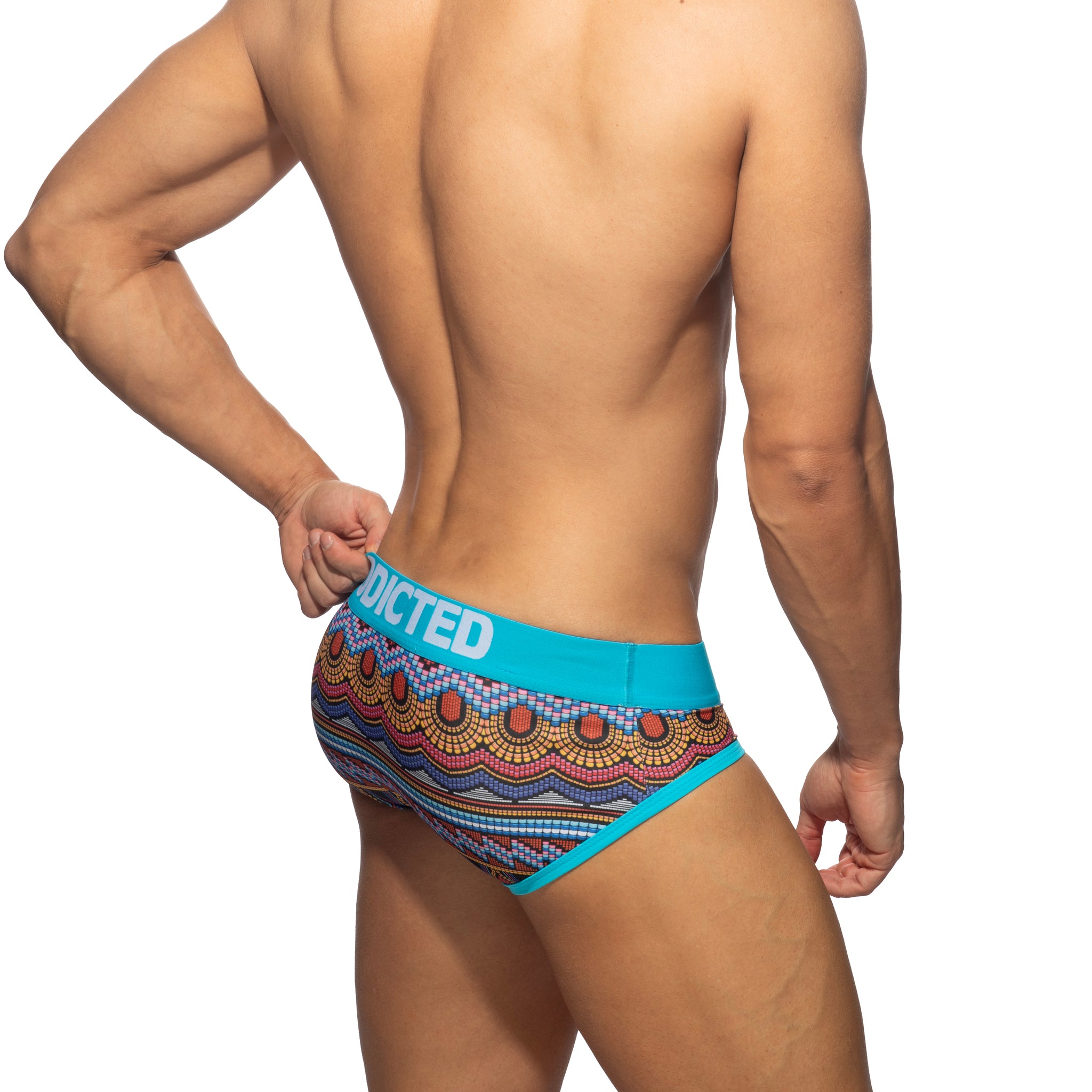 Addicted Sudan Swinderwear Brief Turquoise AD1403