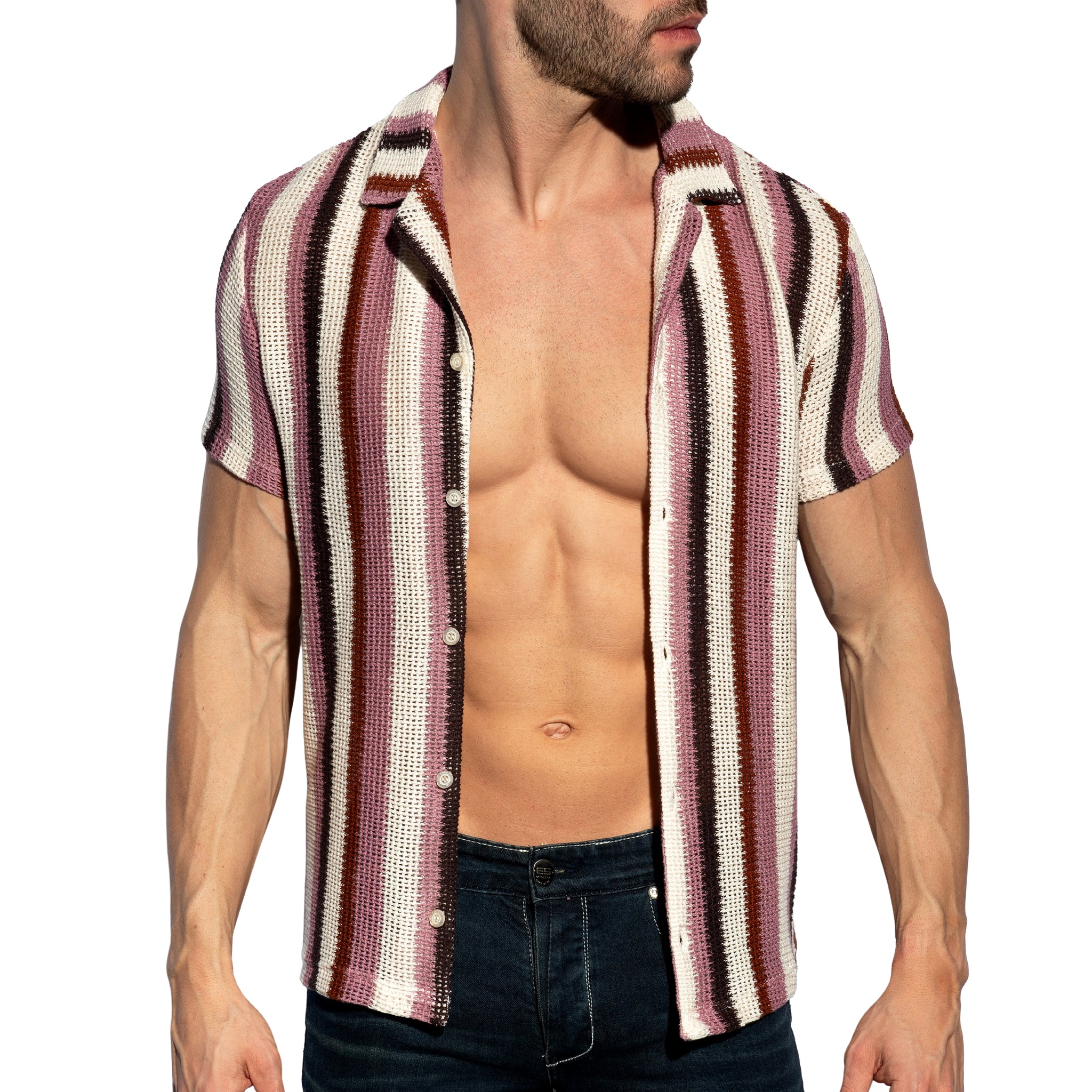 ES Collection Topkapi Shirt Violet SHT040