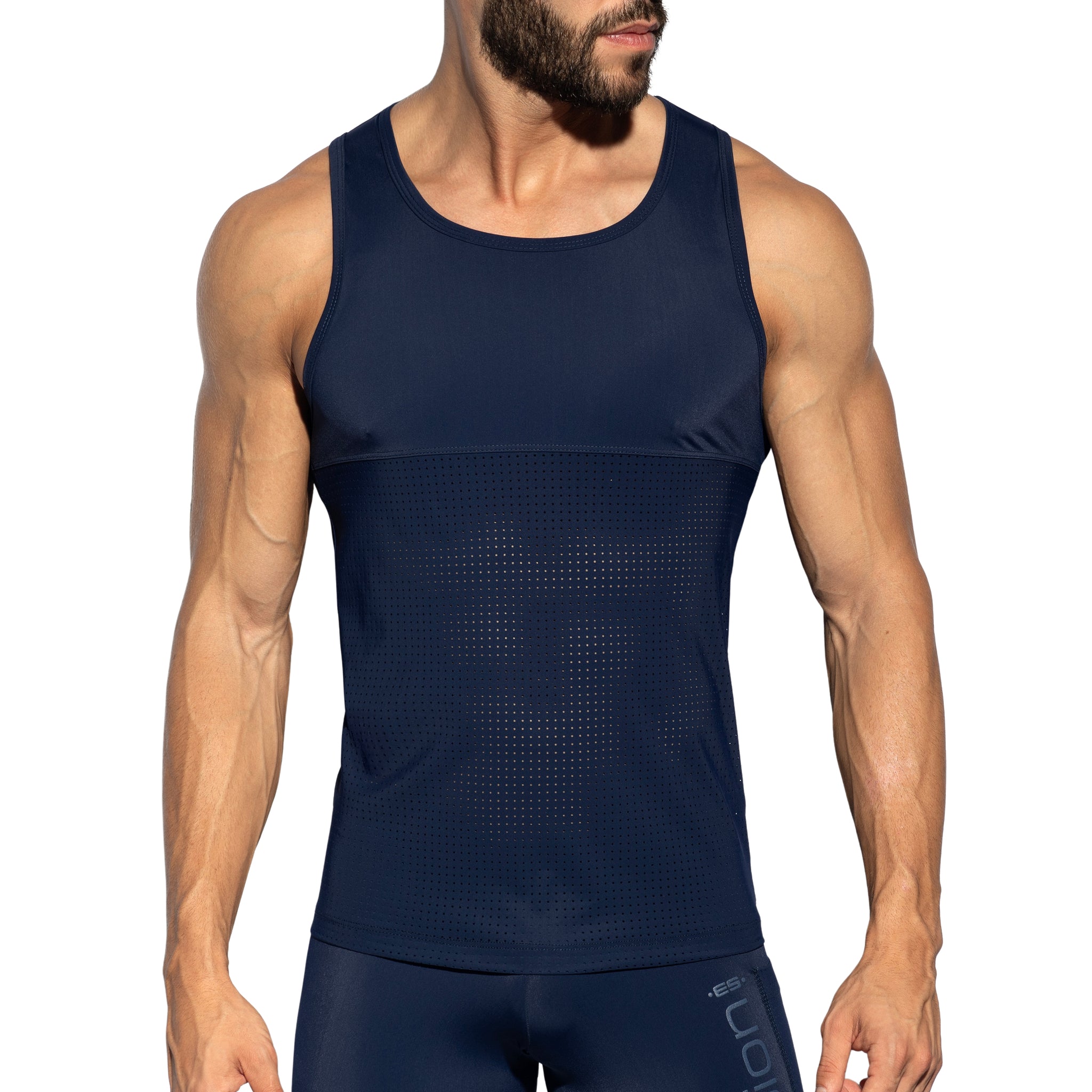 ES Collection Vertex Tank Top Navy TS355