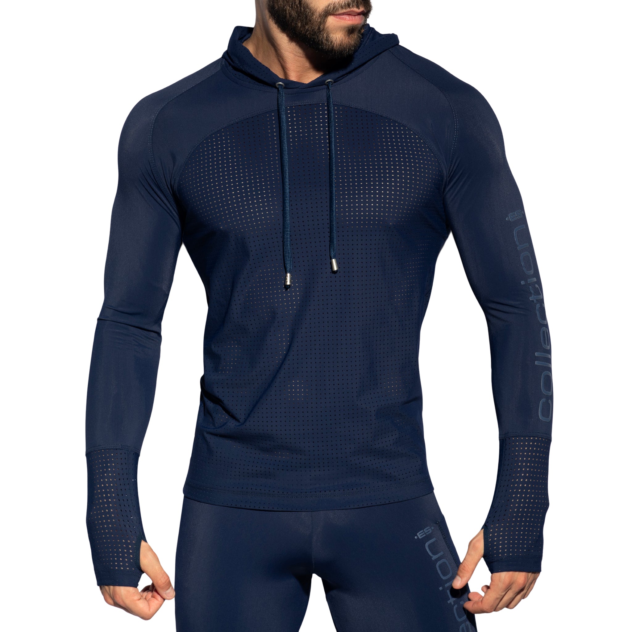 ES Collection Vertex Hoody Navy SP350