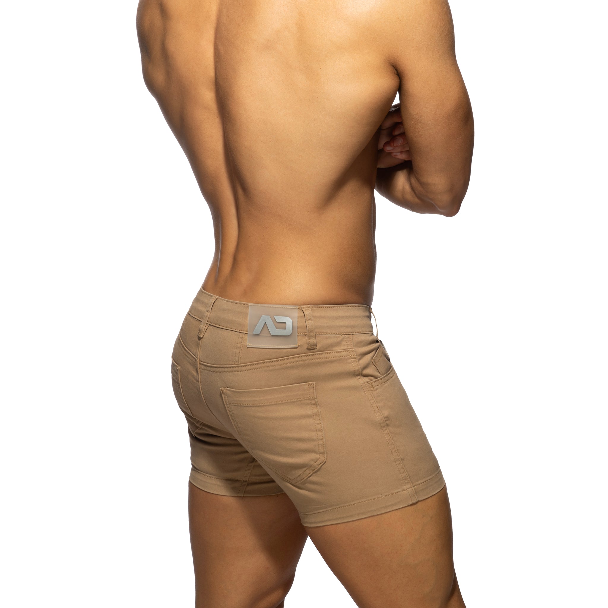 Addicted 5 Pockets Summer Shorts Beige AD1195