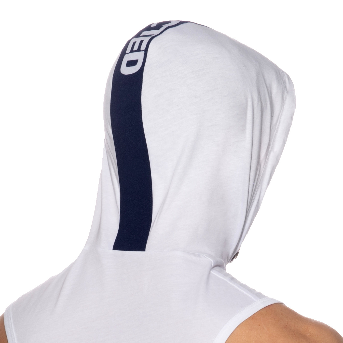 Addicted Band Cotton Hoodie White AD1001