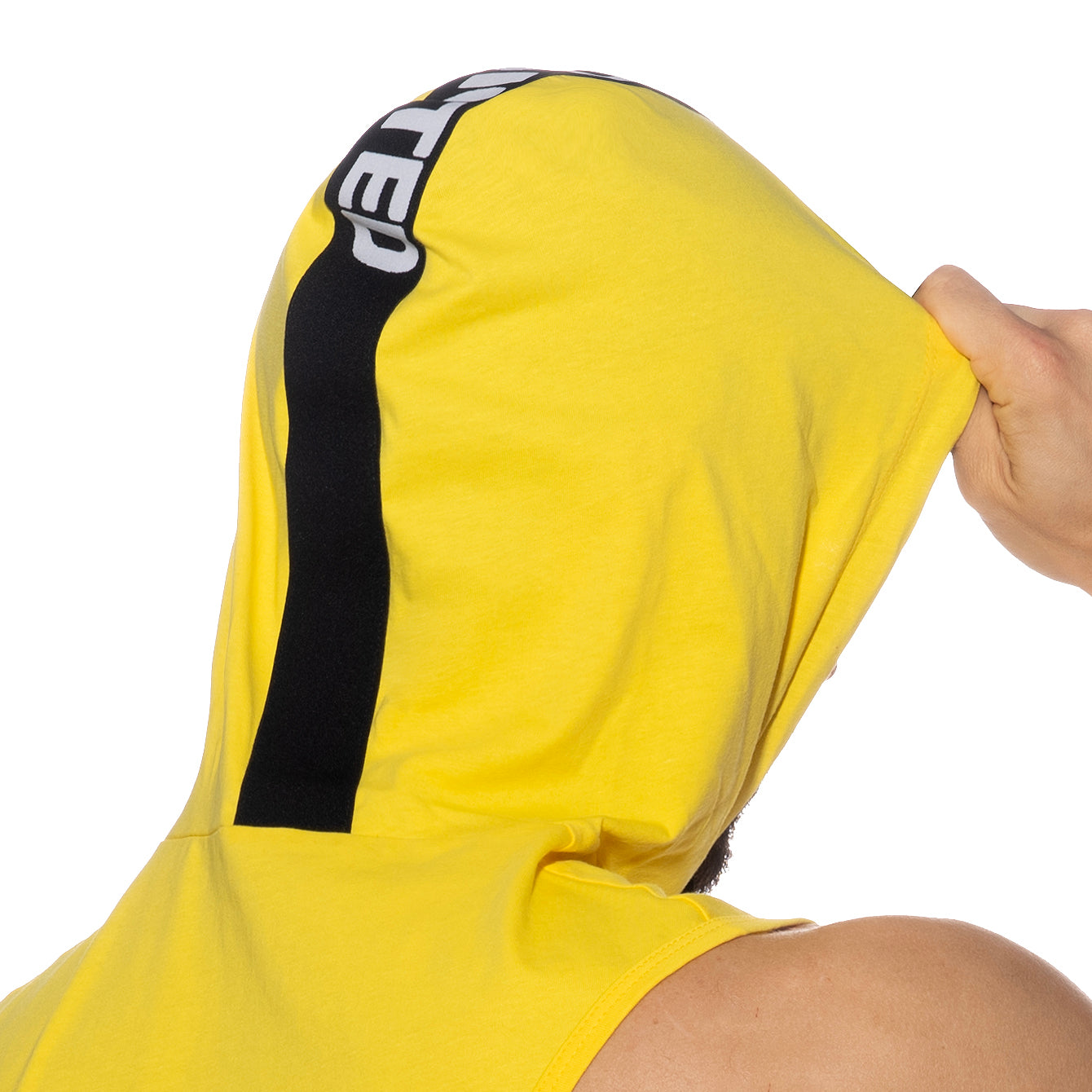 Addicted Band Cotton Hoodie Yellow AD1001