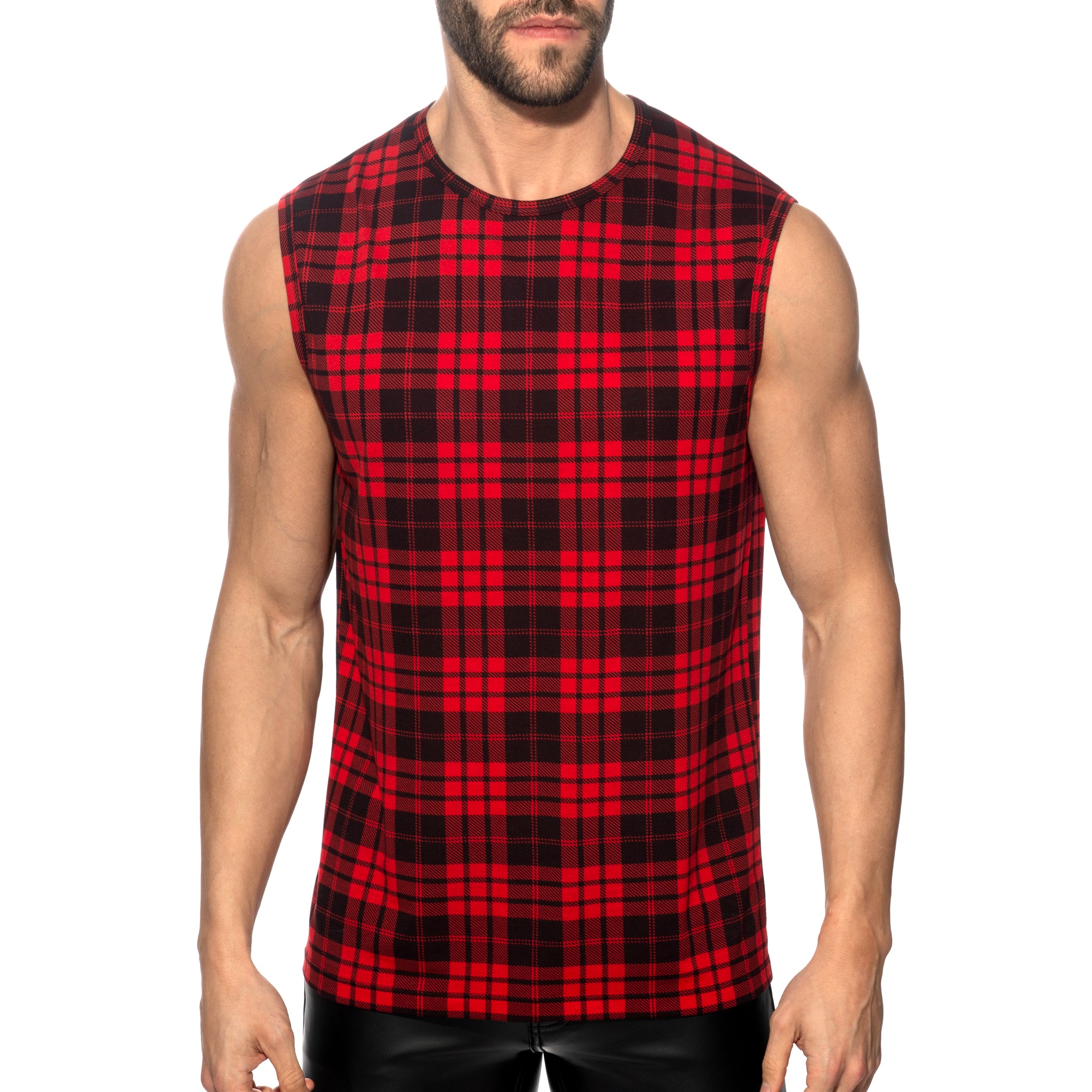 AD Fetish Laddie Tank Top Red ADF232
