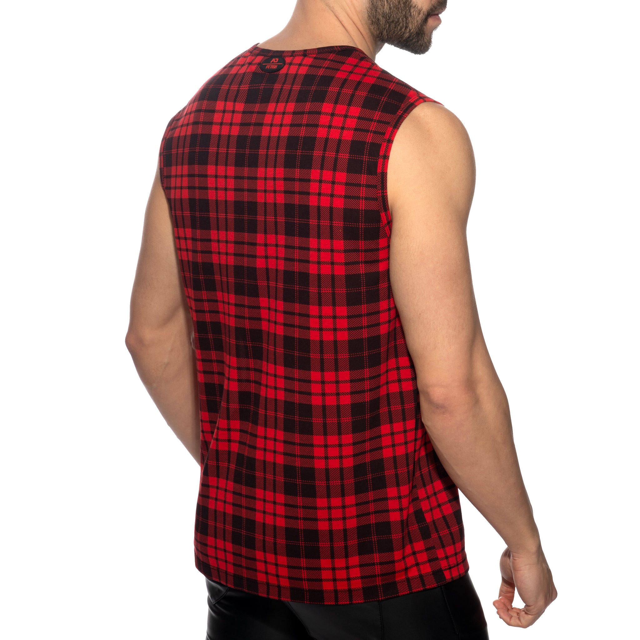 AD Fetish Laddie Tank Top Red ADF232