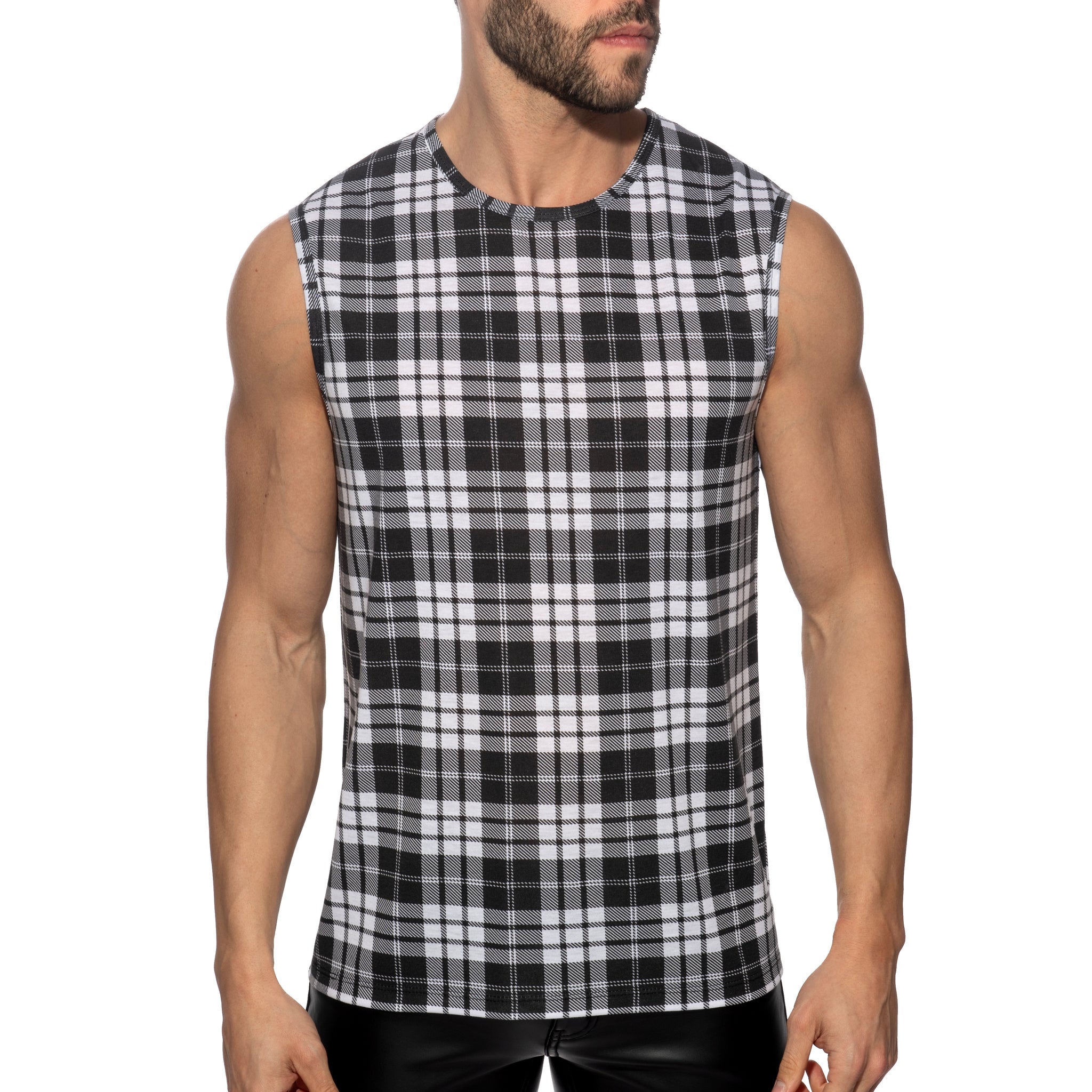 AD Fetish Laddie Tank Top White ADF232