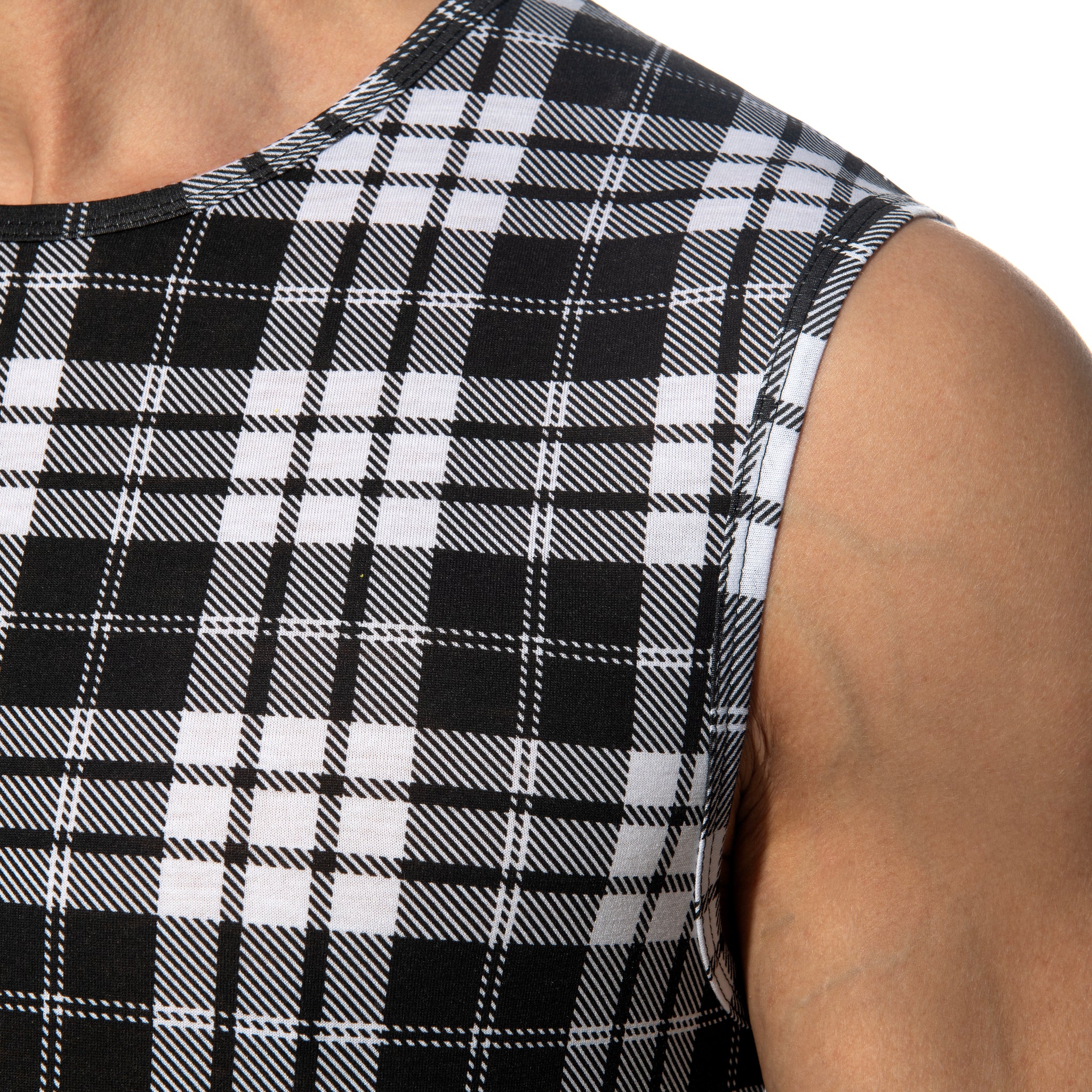 AD Fetish Laddie Tank Top White ADF232
