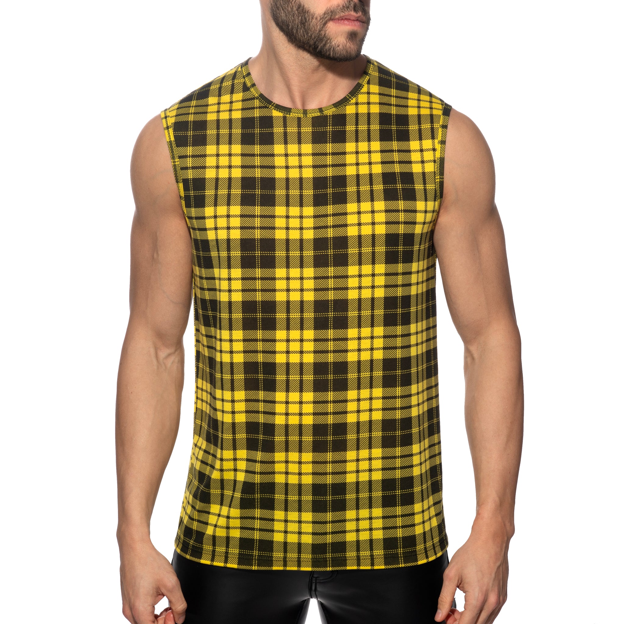 AD Fetish Laddie Tank Top Yellow ADF232
