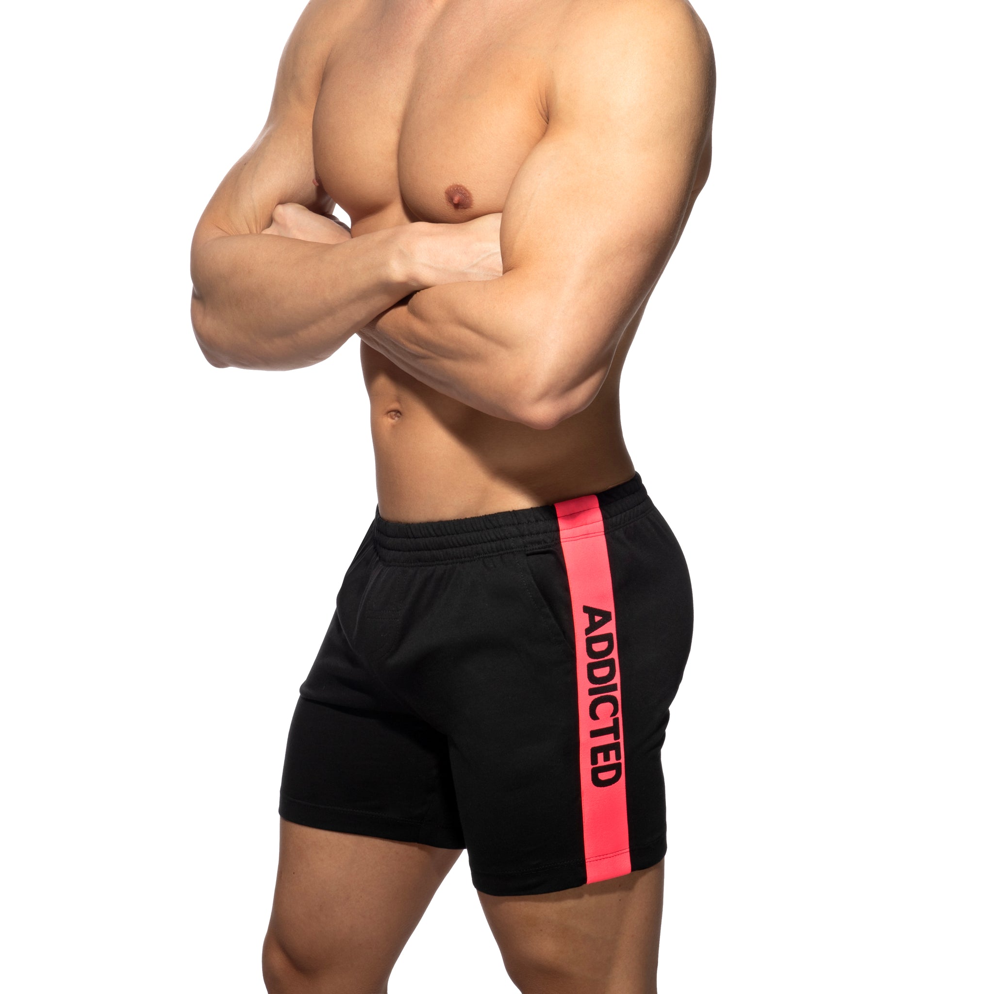 Addicted Addicted Band Shorts Black AD1437