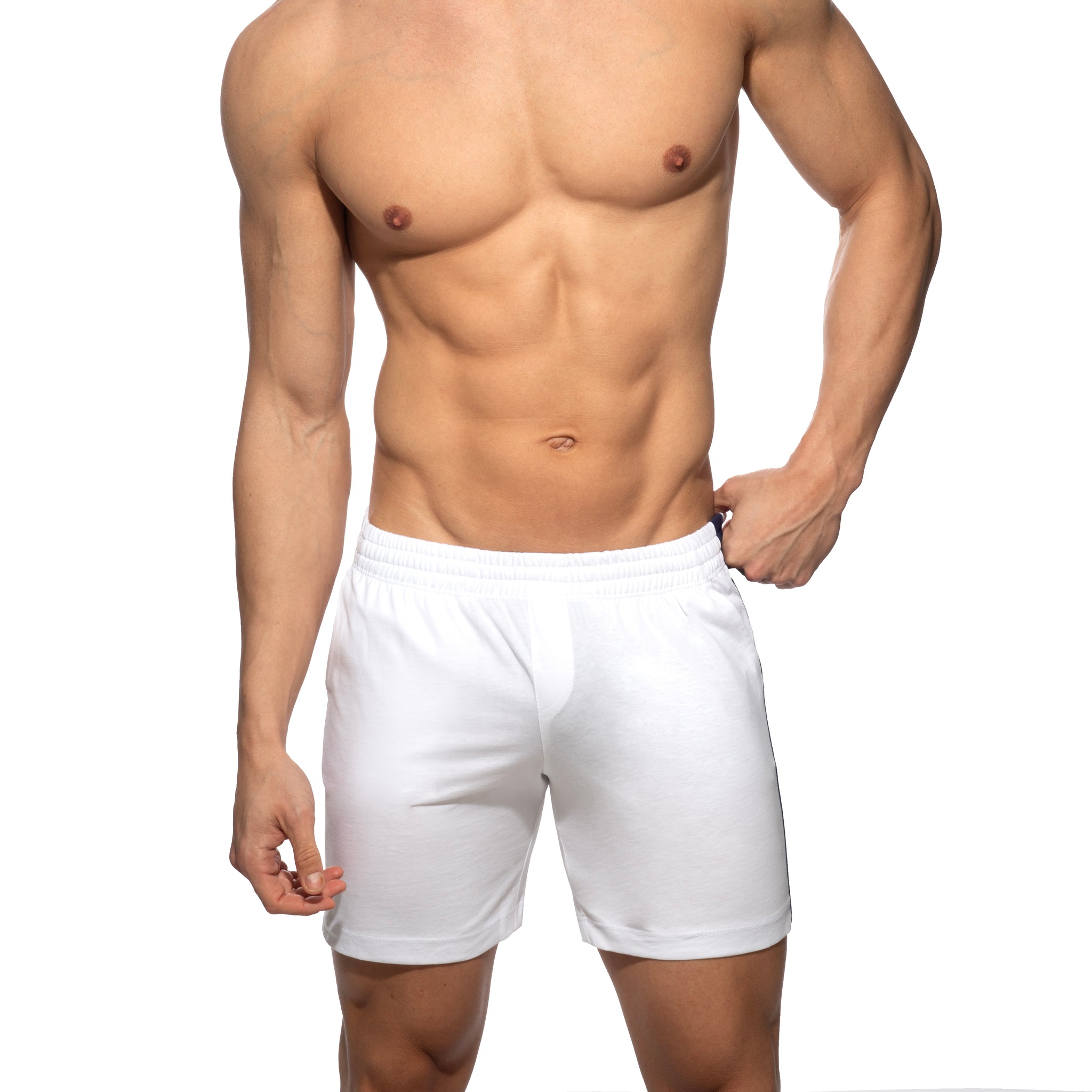 Addicted Addicted Band Shorts White AD1437