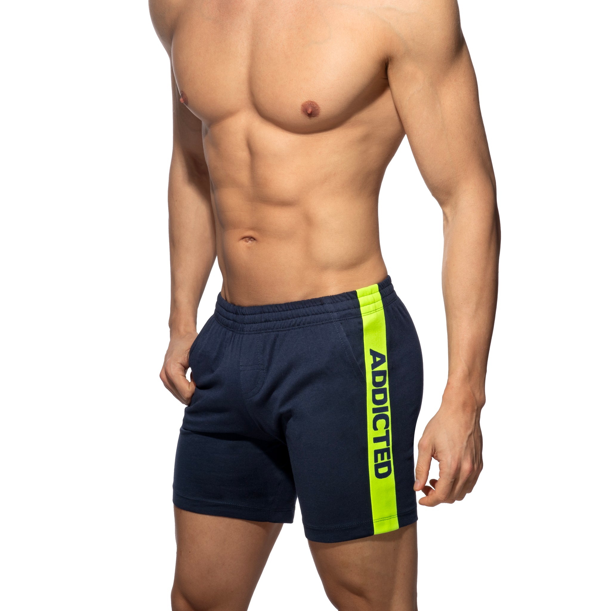 Addicted Addicted Band Shorts Navy AD1437