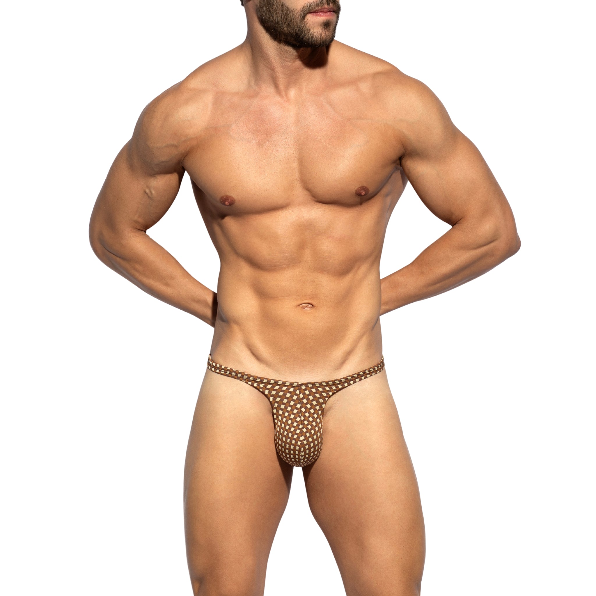 ES Collection Orak Swim Mini Thong Brown 2624