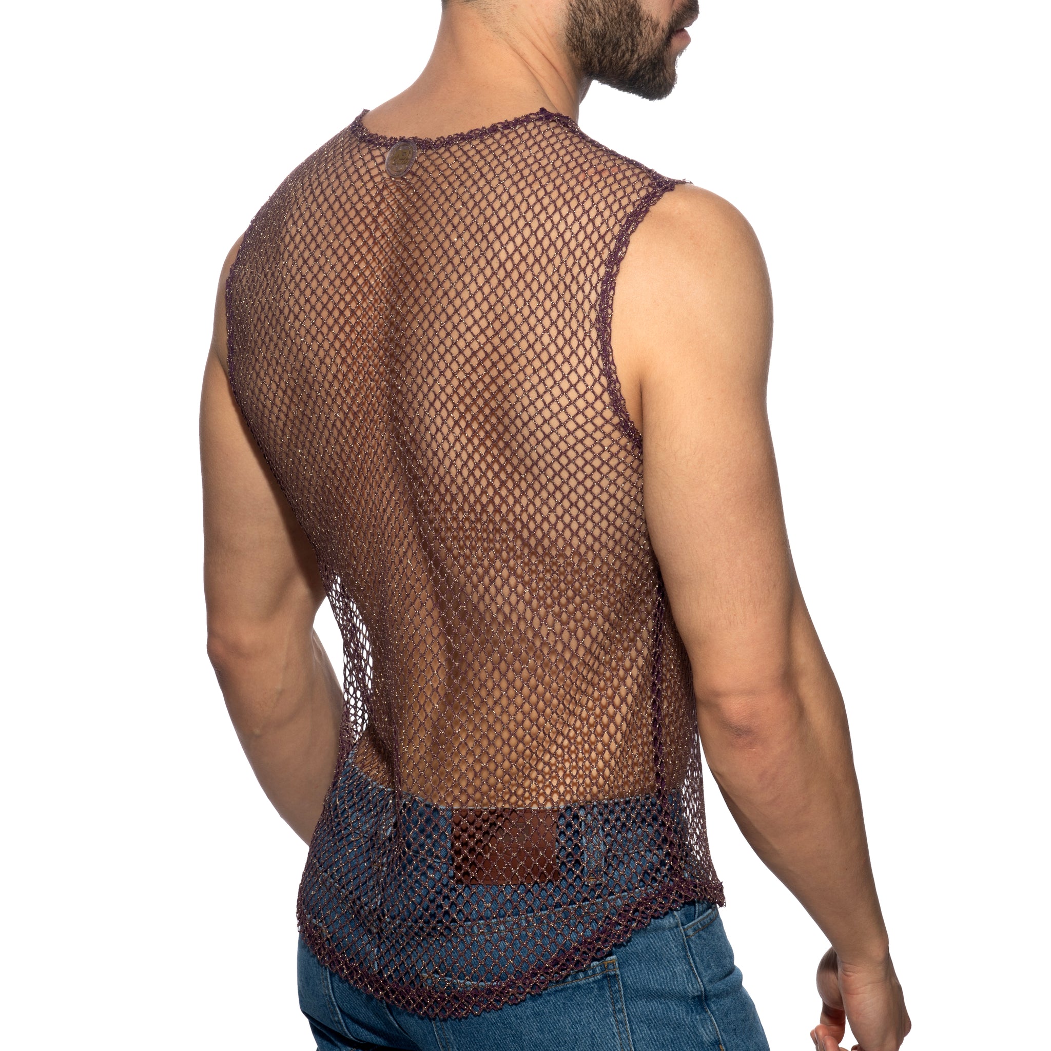 Addicted Keep Partying Tank Top Aubergine ADP22