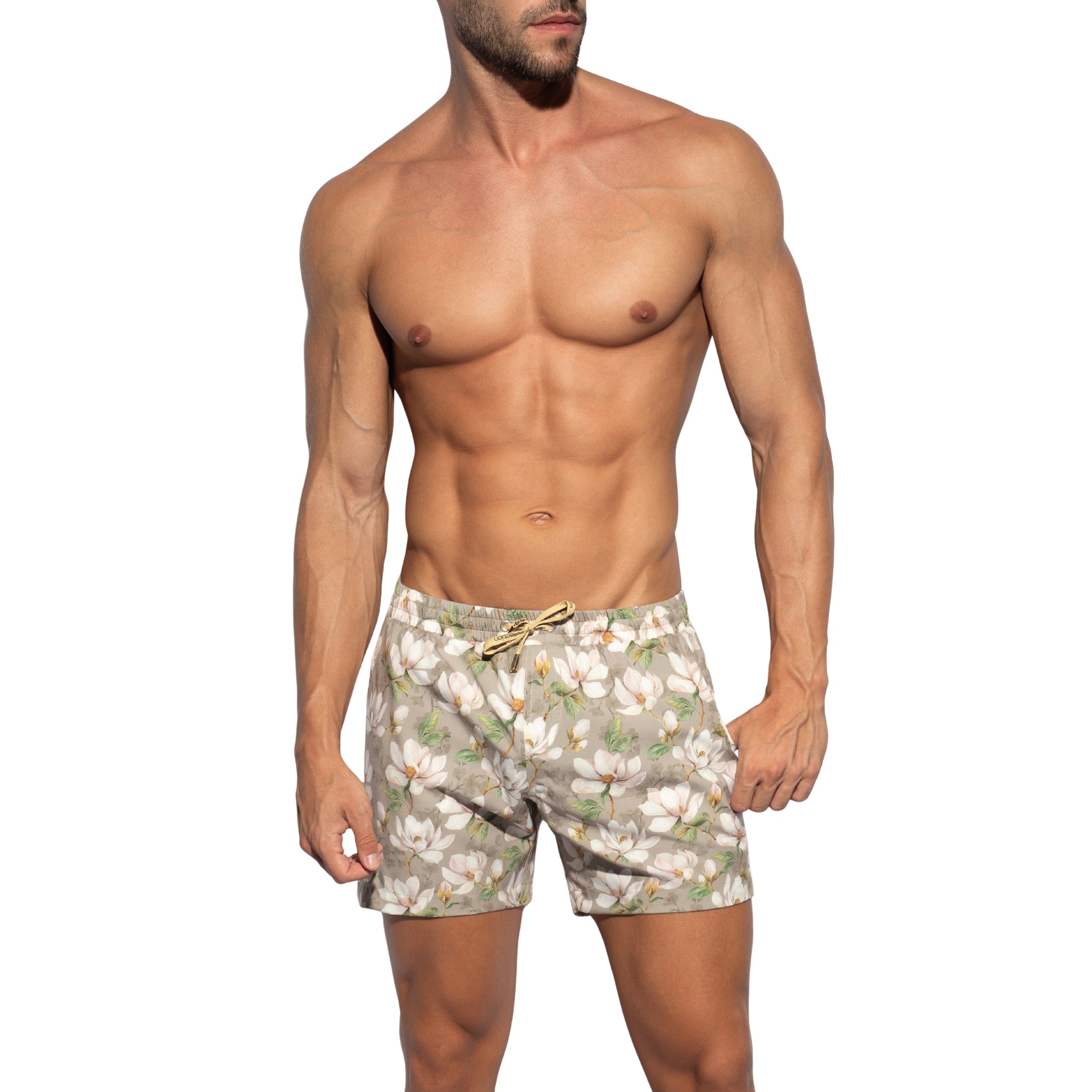 ES Collection Jasmine Swim Shorts Beige 2603