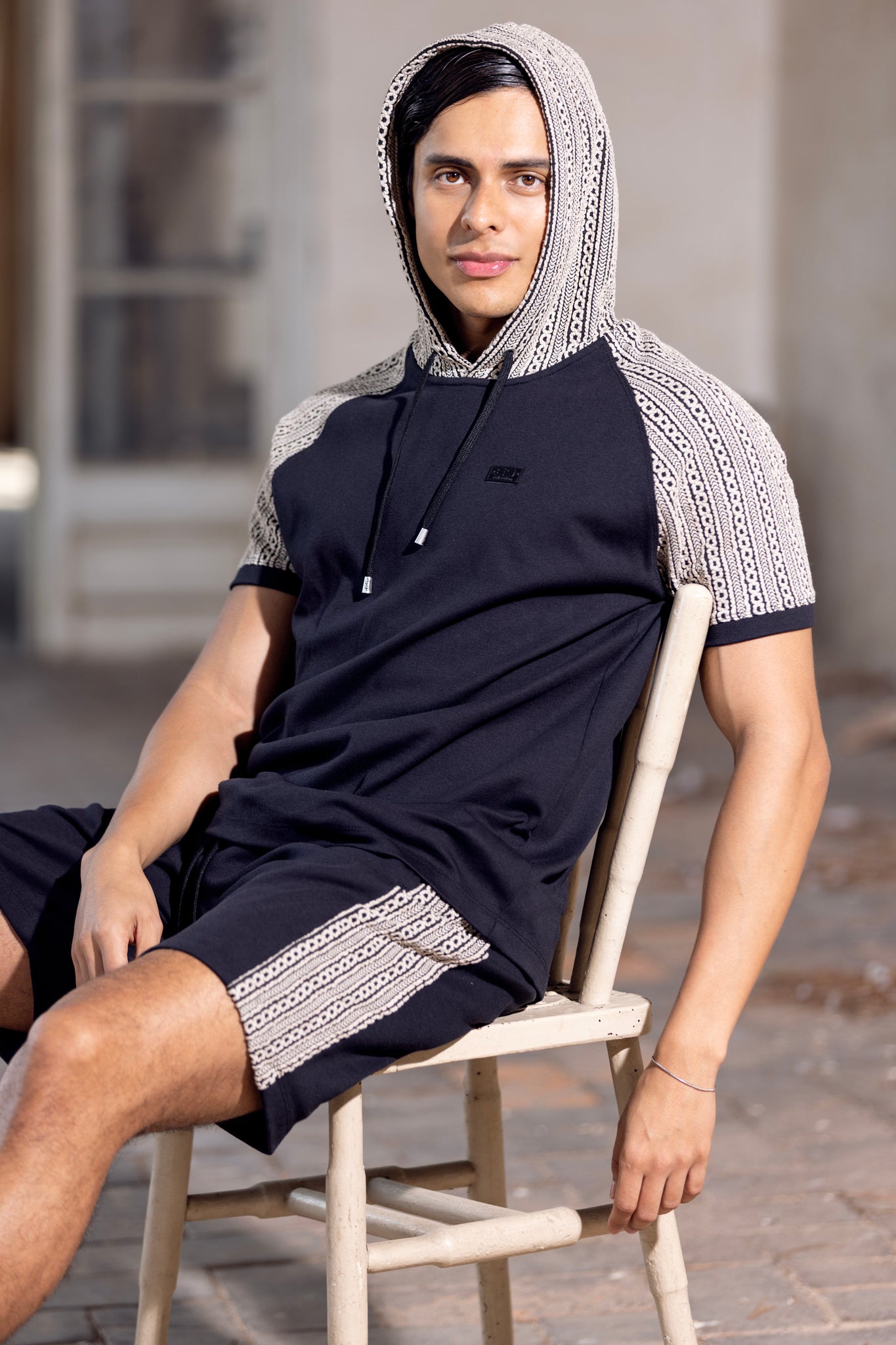 ES Collection Athios Hoodie Black SP357