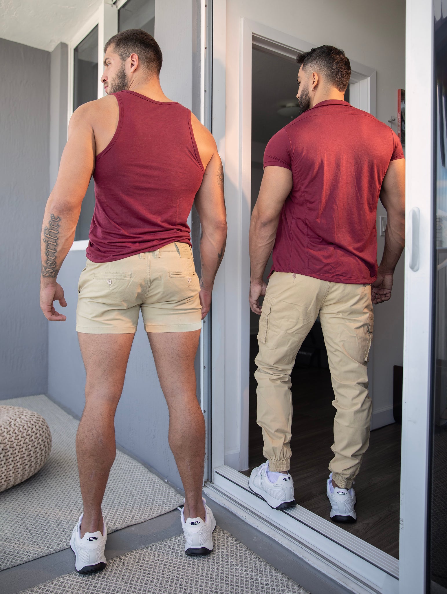 ES Collection Cargo Pants Beige ESJ053