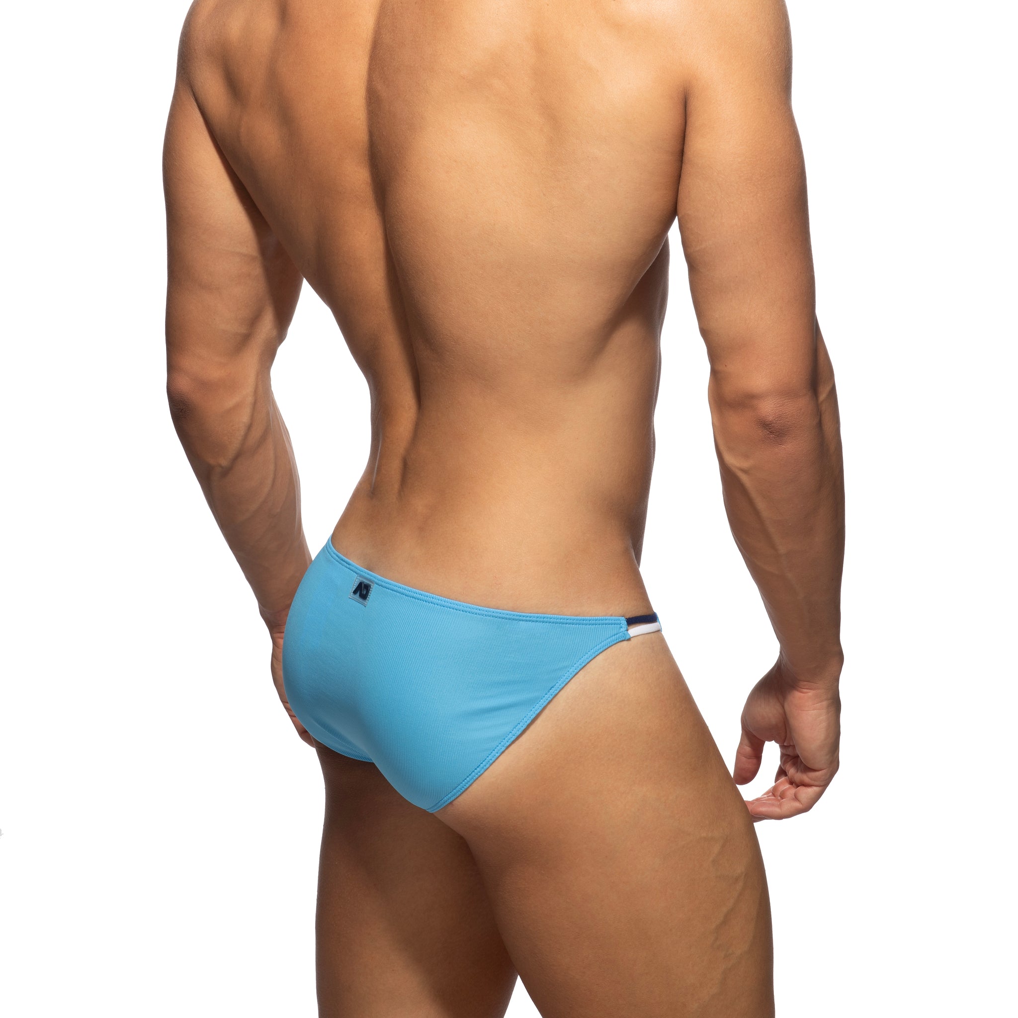 Addicted Sexy Rib Bikini Brief Sky Blue AD1463