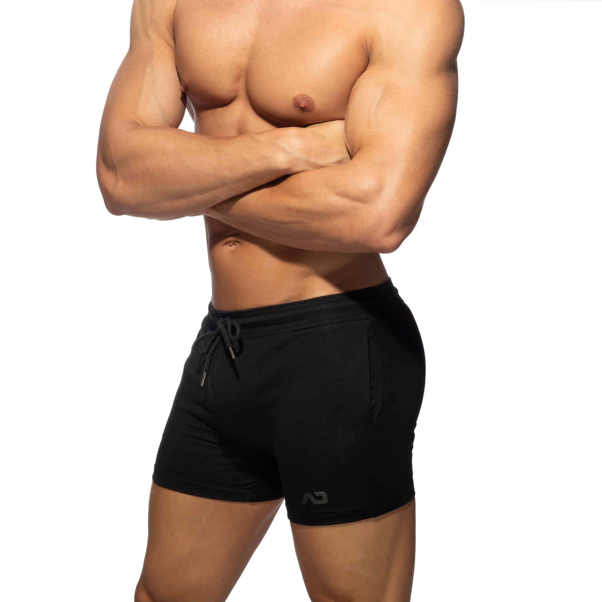 Addicted AD Cotton Gym Shorts Black AD1482