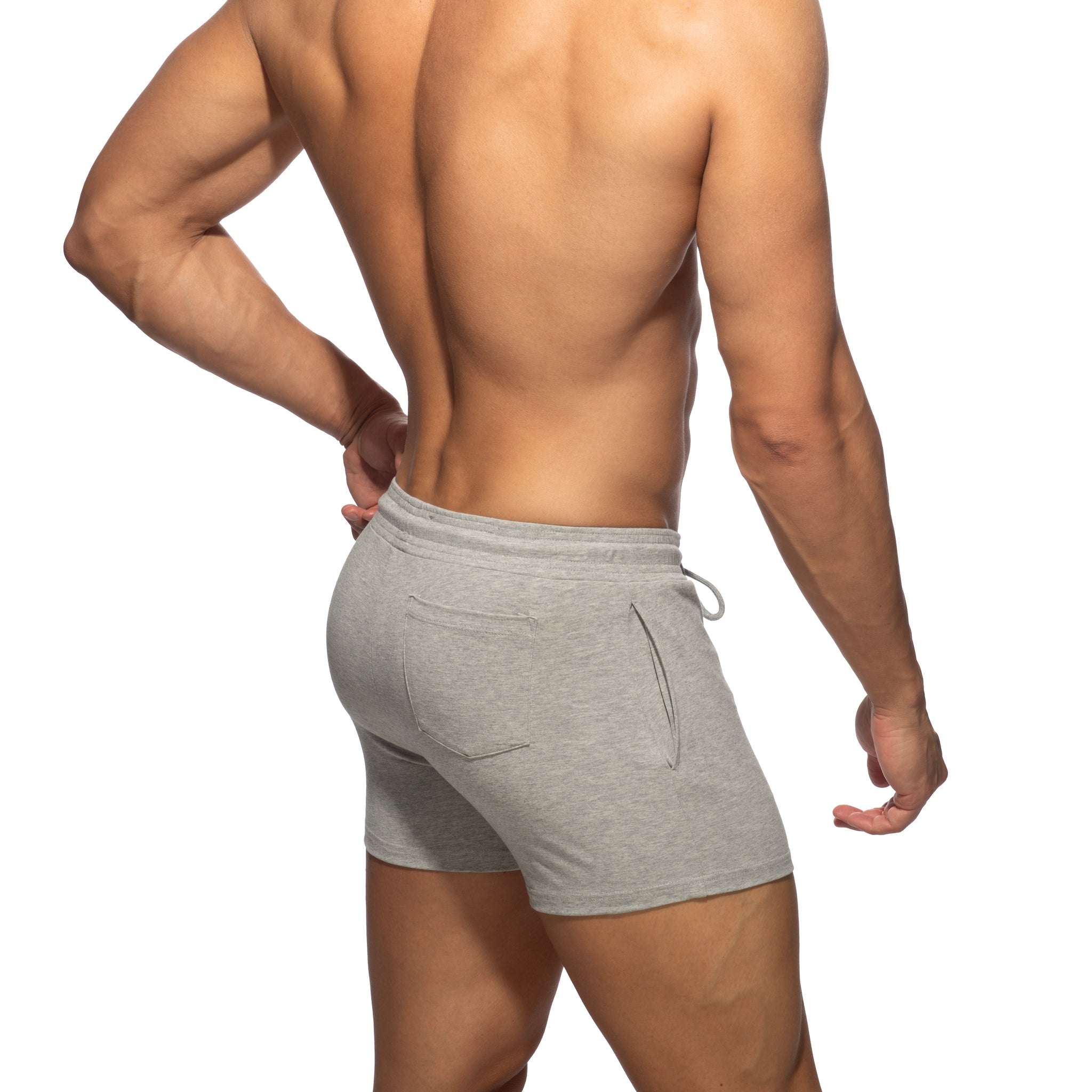Addicted AD Cotton Gym Shorts Heather Grey AD1482