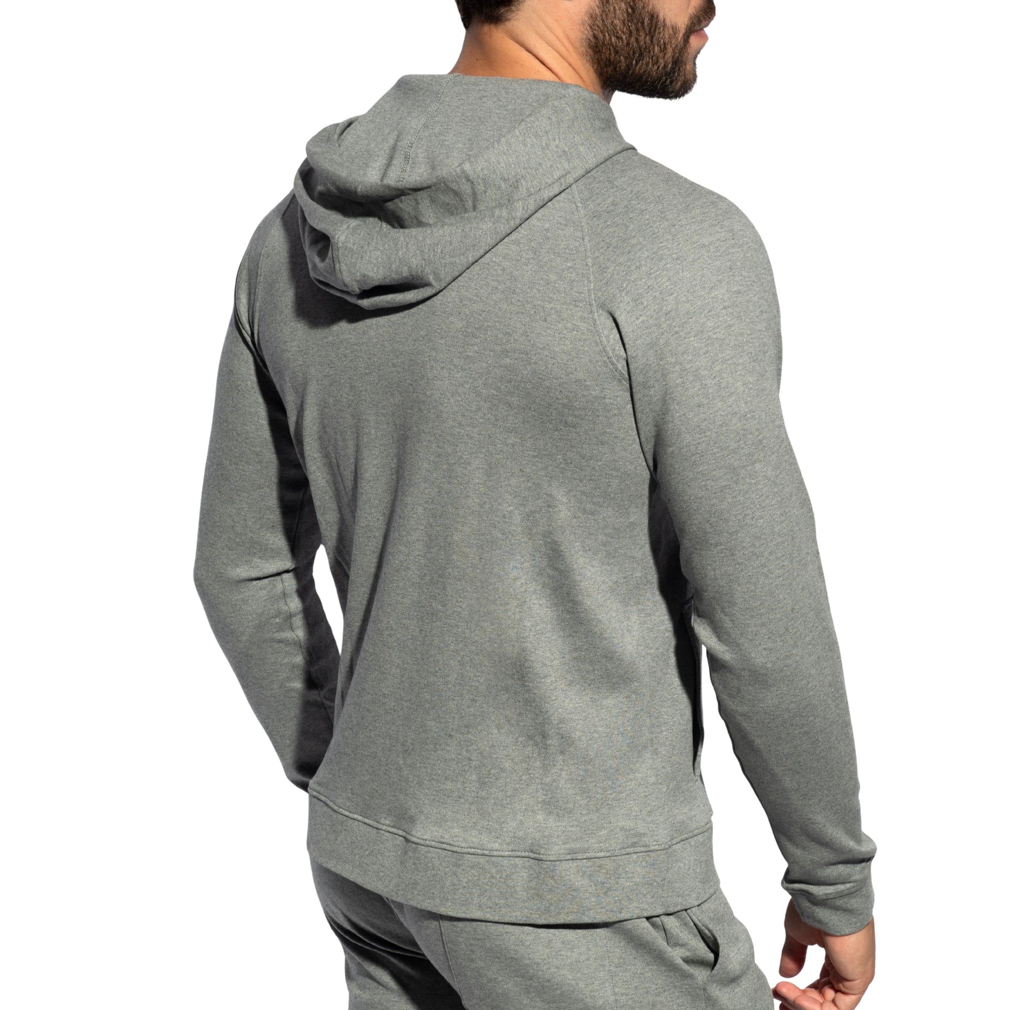 ES Collection Full-Zip Hoodie Heather Grey SP362