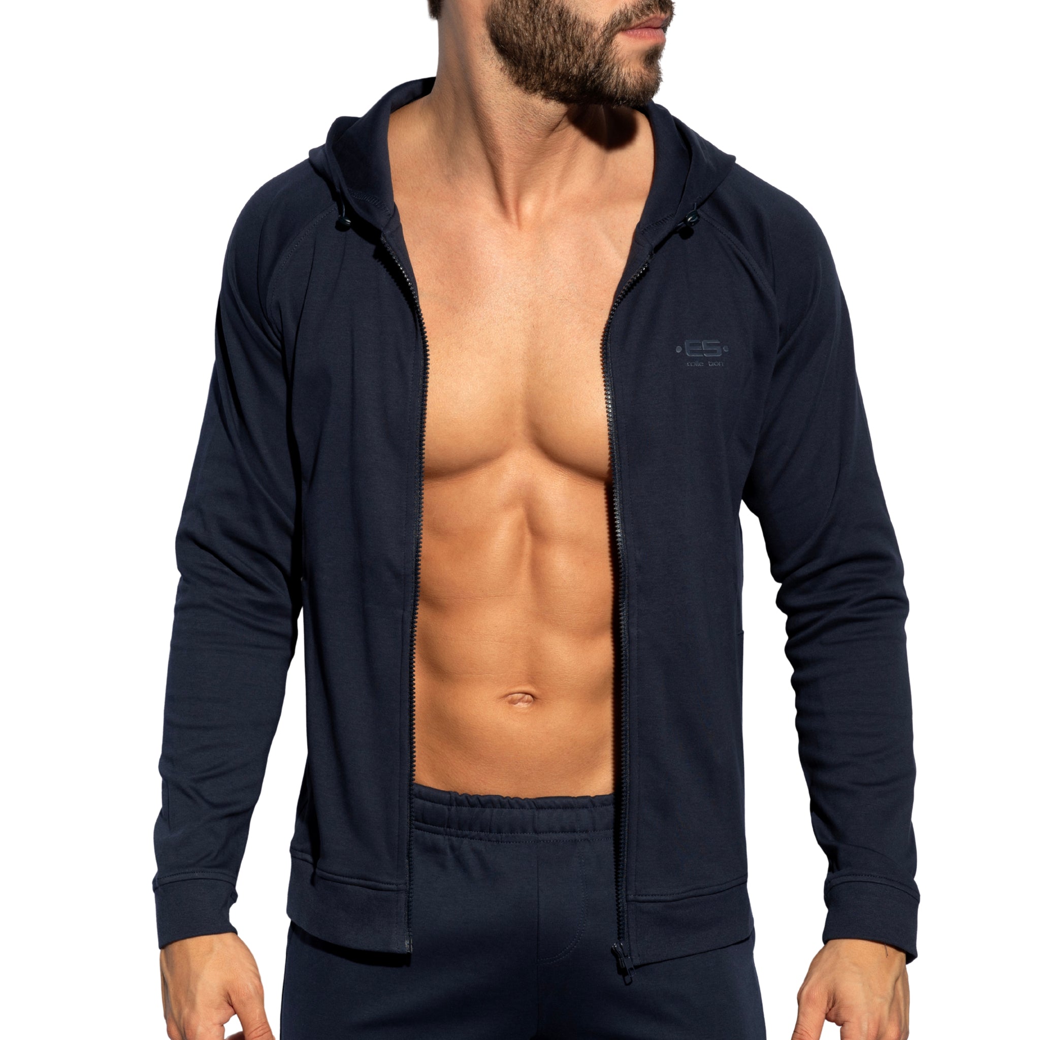 ES Collection Full-Zip Hoodie Navy SP362