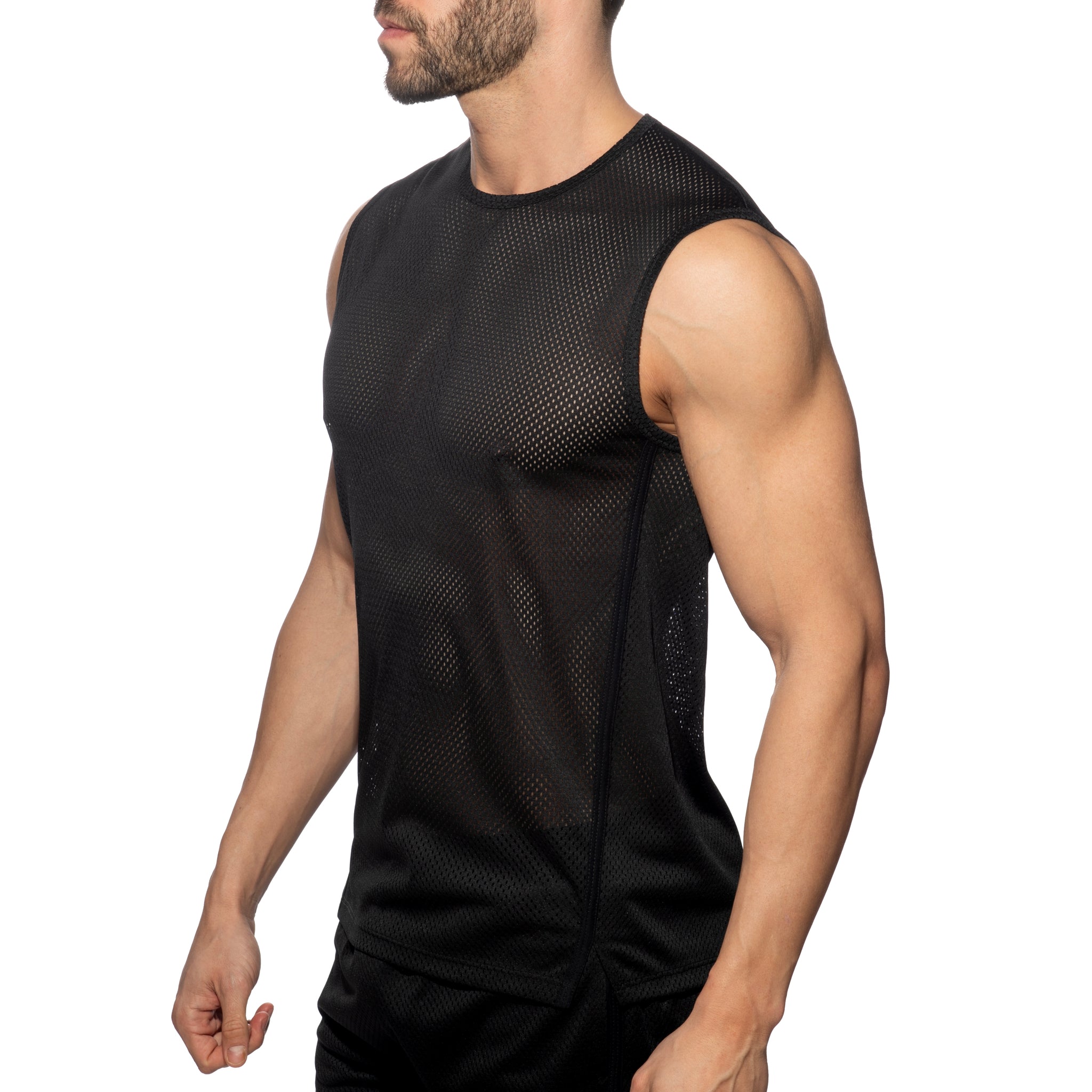 Addicted Los Angeles Sports Tank Top Black AD1443