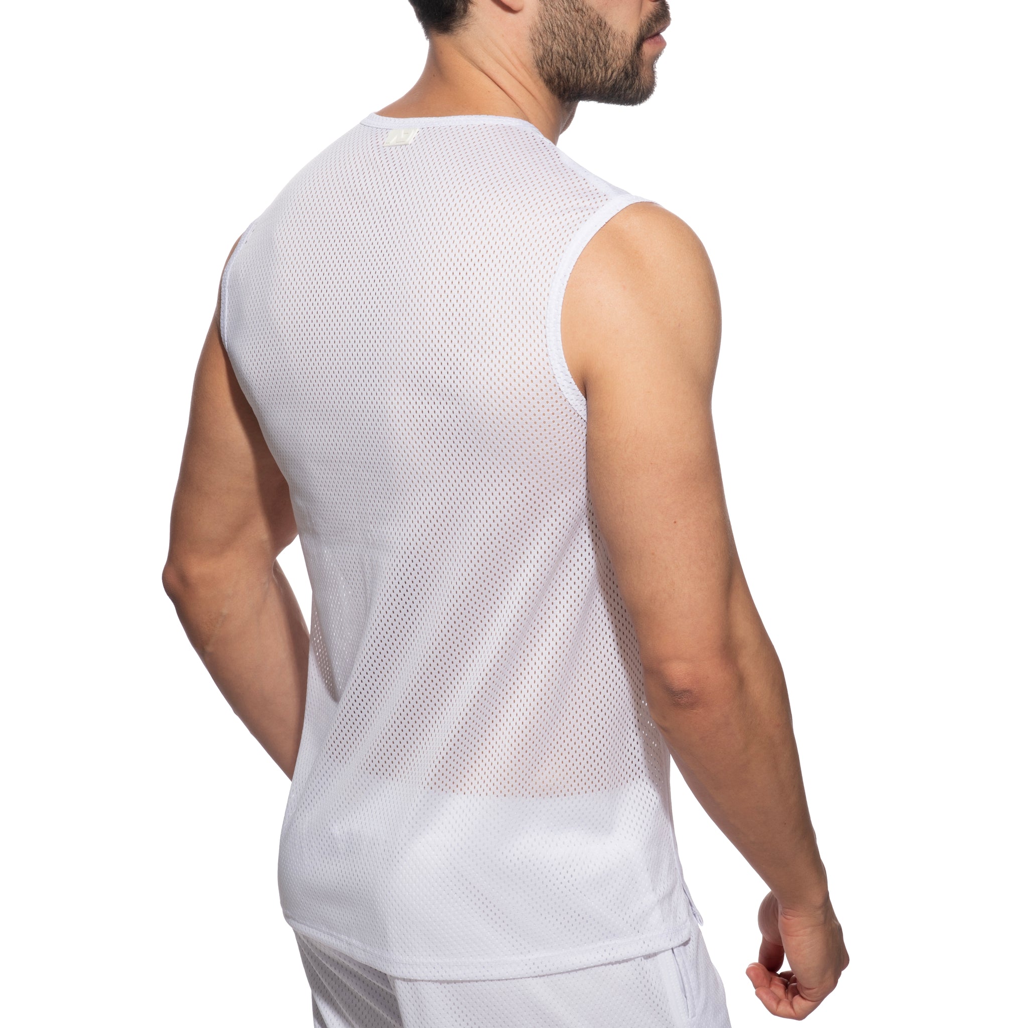 Addicted Los Angeles Sports Tank Top White AD1443