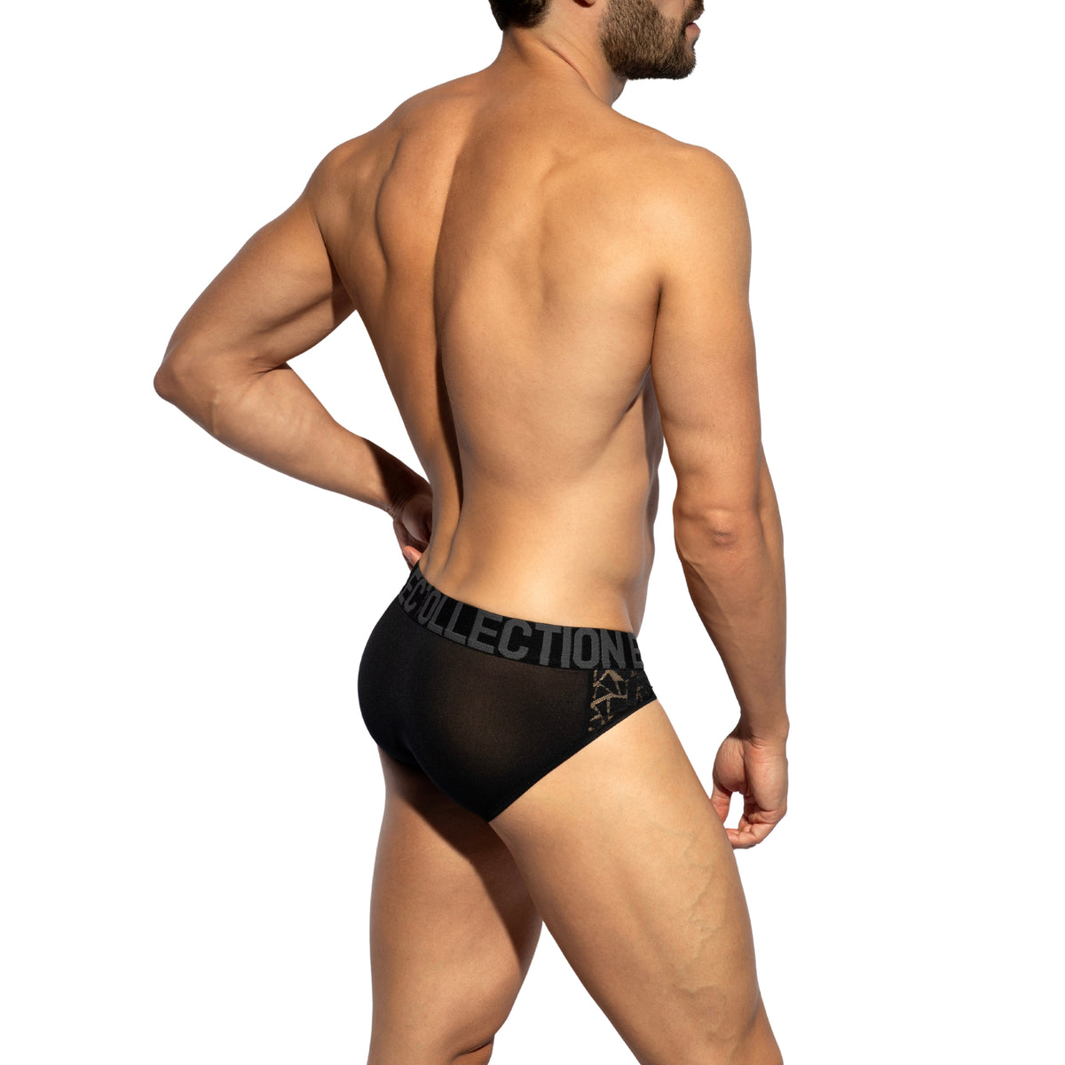 ES Collection Spider Sexy Brief Black UN2181