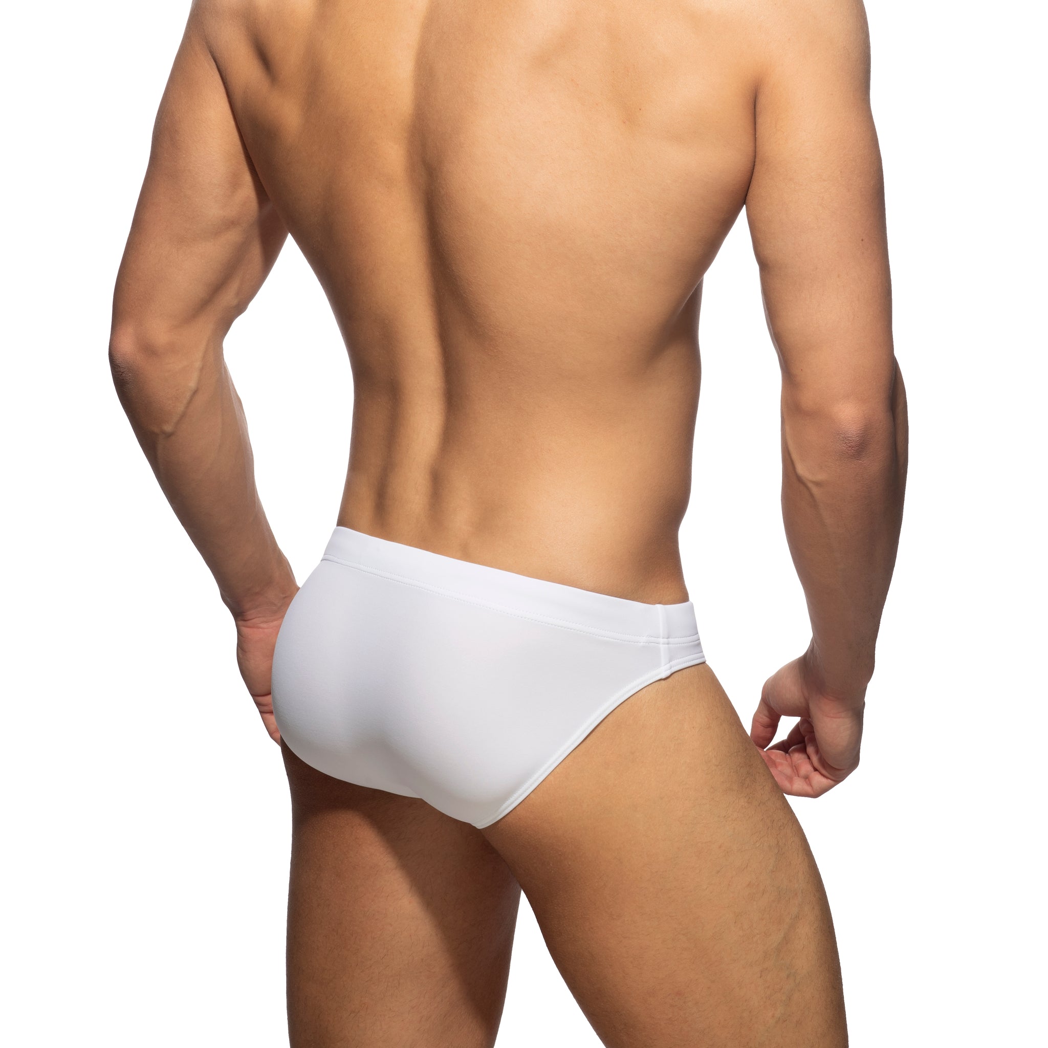 Addicted Basic AD Swim Brief White ADS097